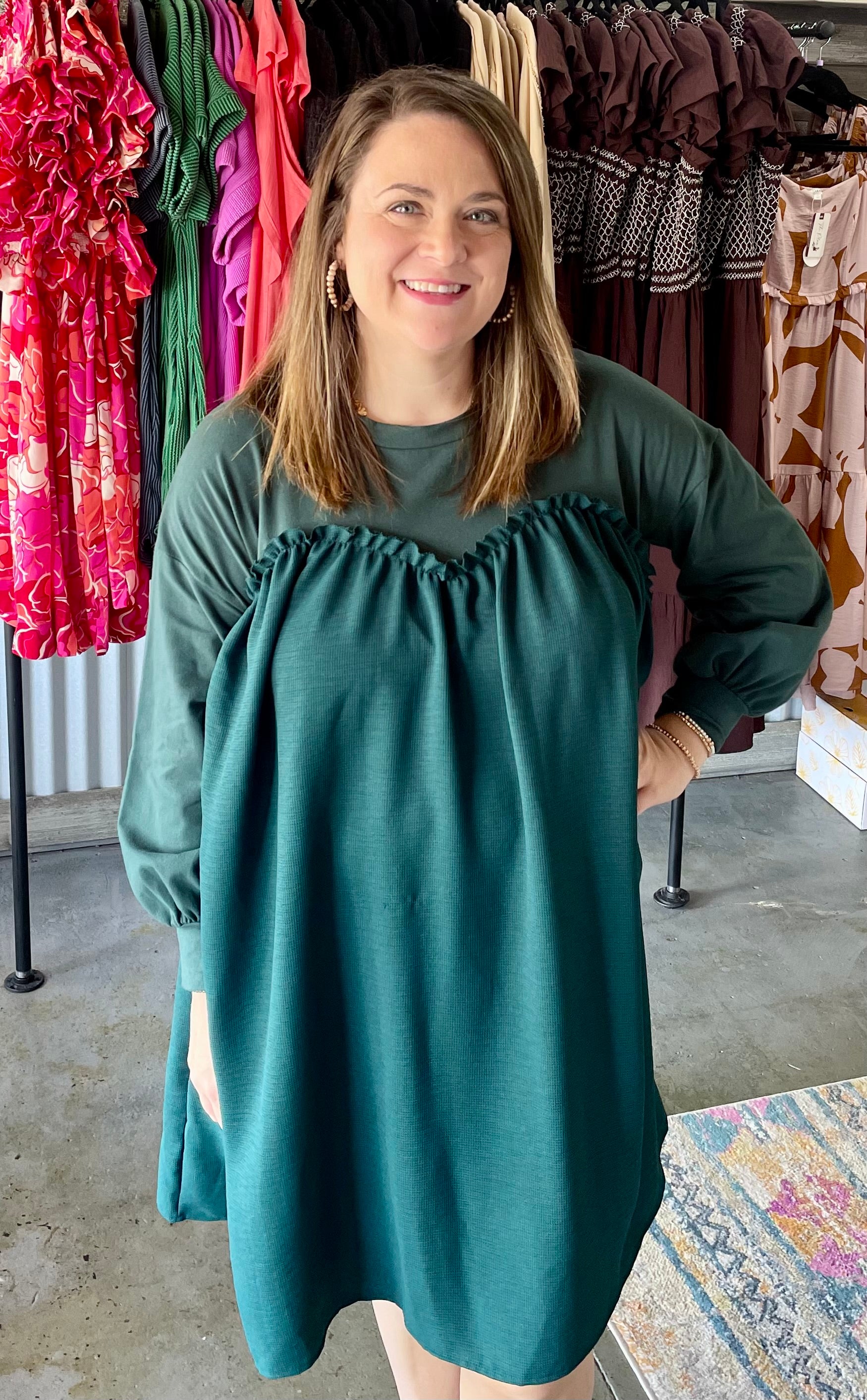 Oversized Tunic Dress