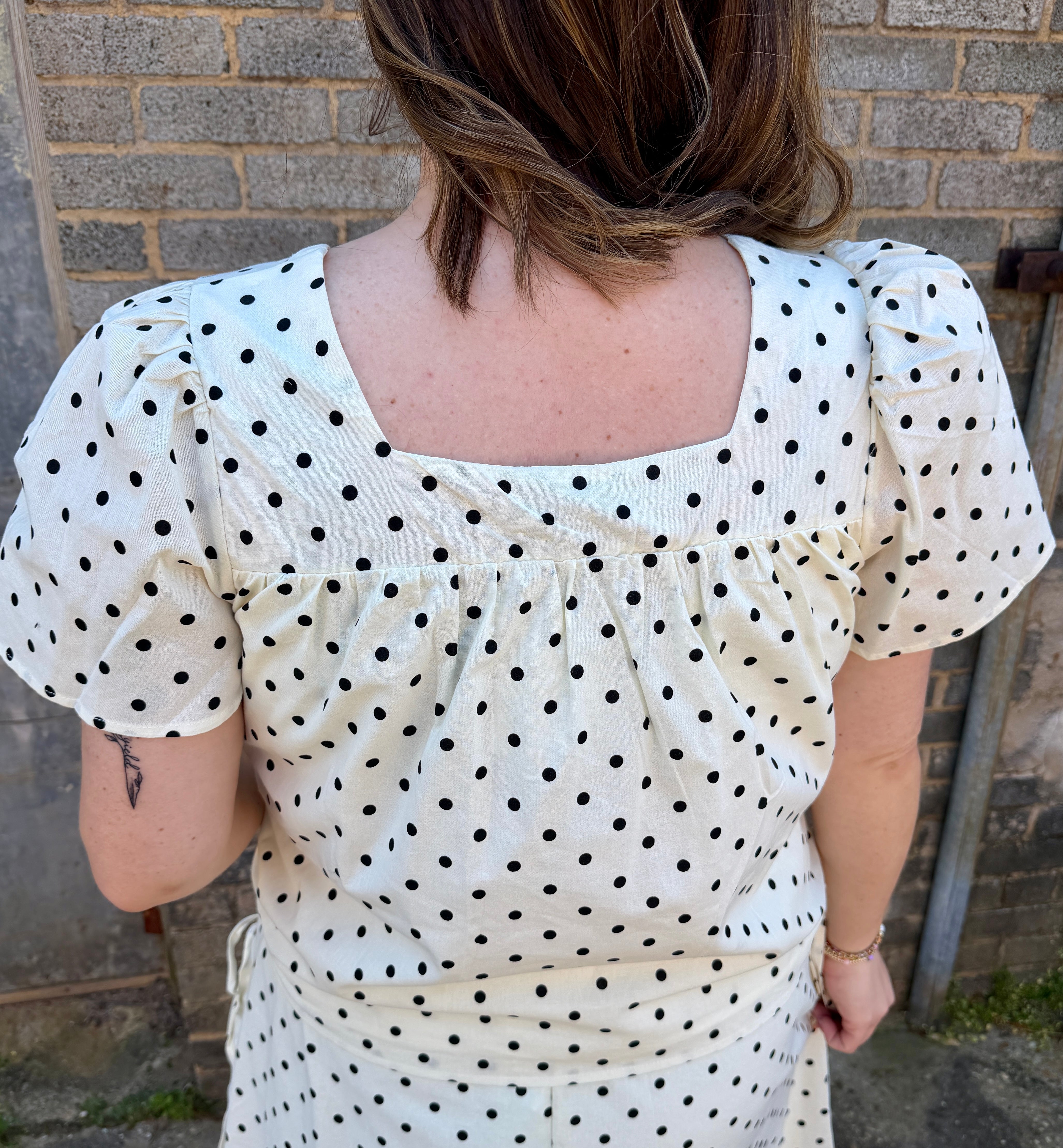 Polka Dot Blouse