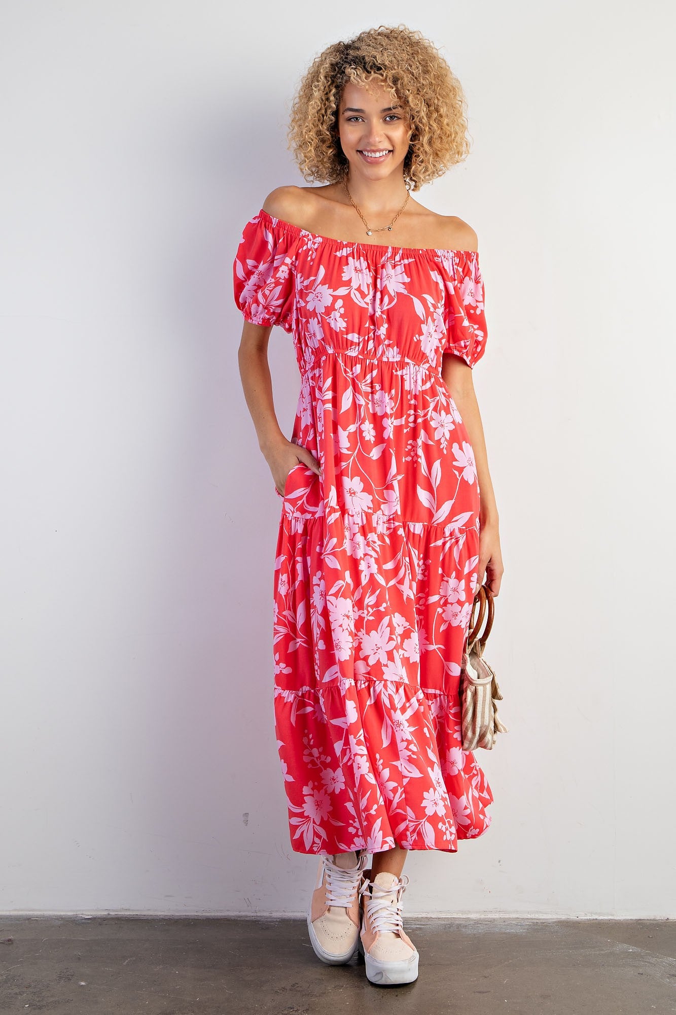 Floral Tiered Maxi