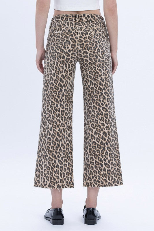 Animal Print Jeans