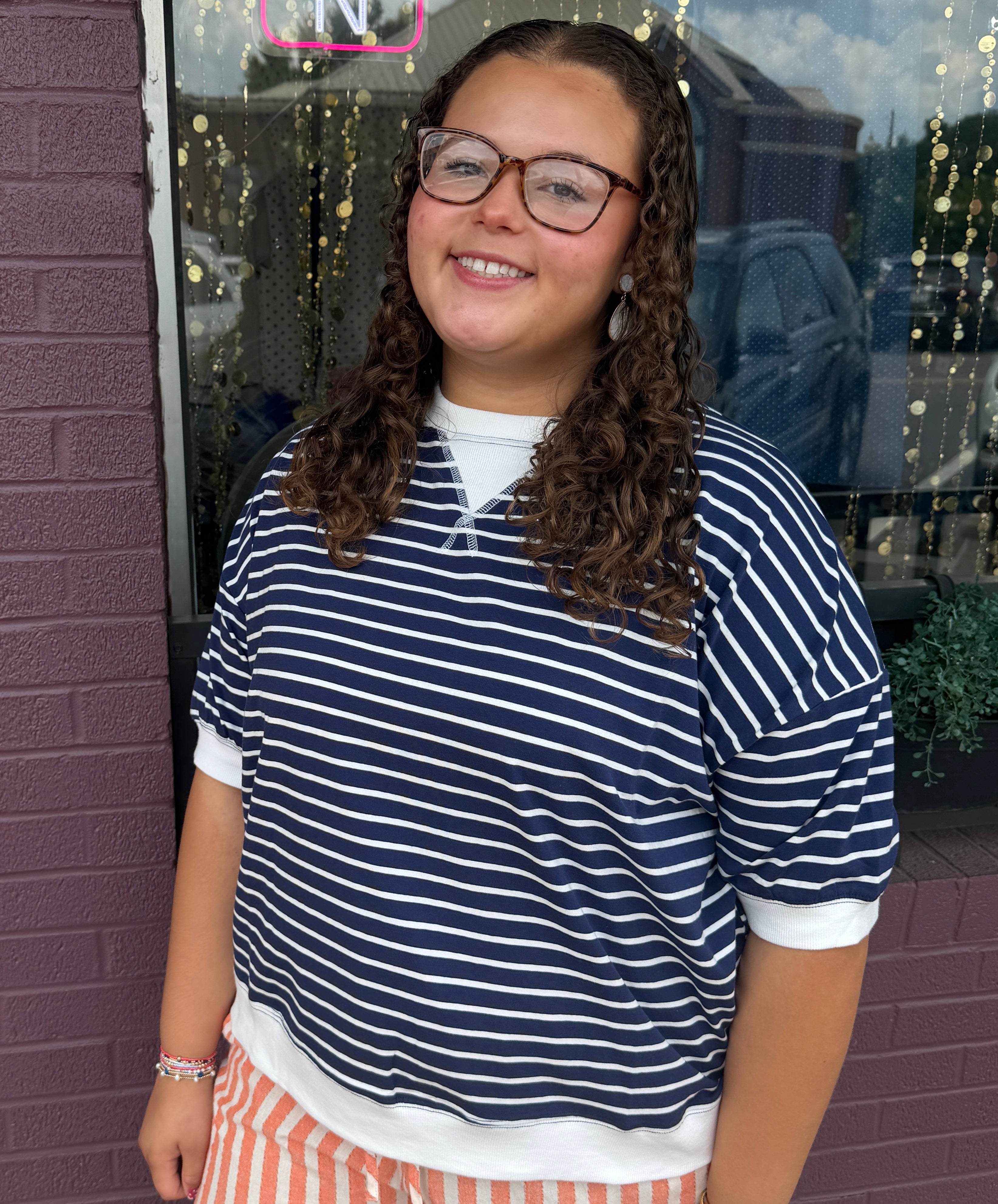 Zenana Striped Tee