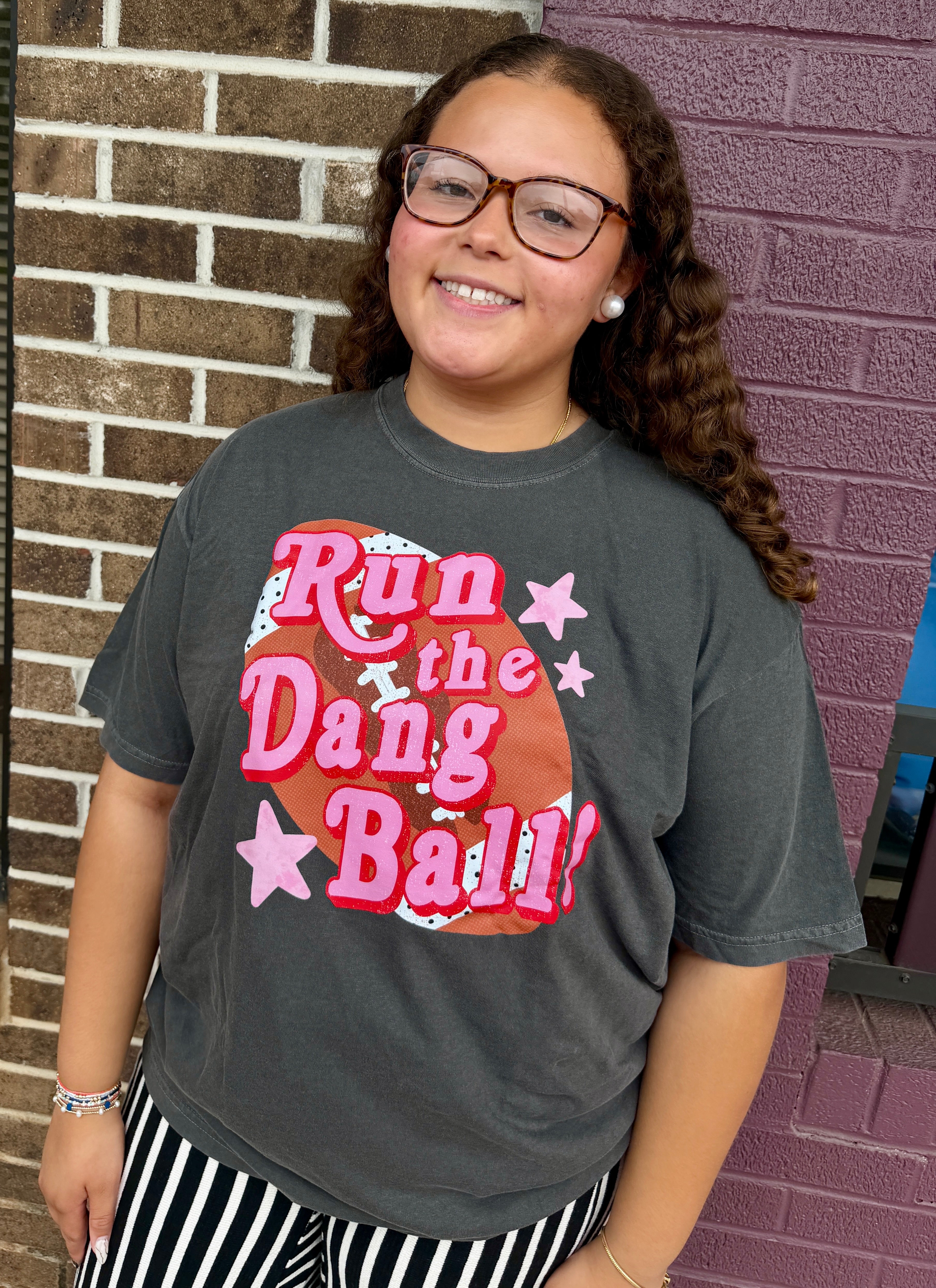 Run The Dang Ball Tee