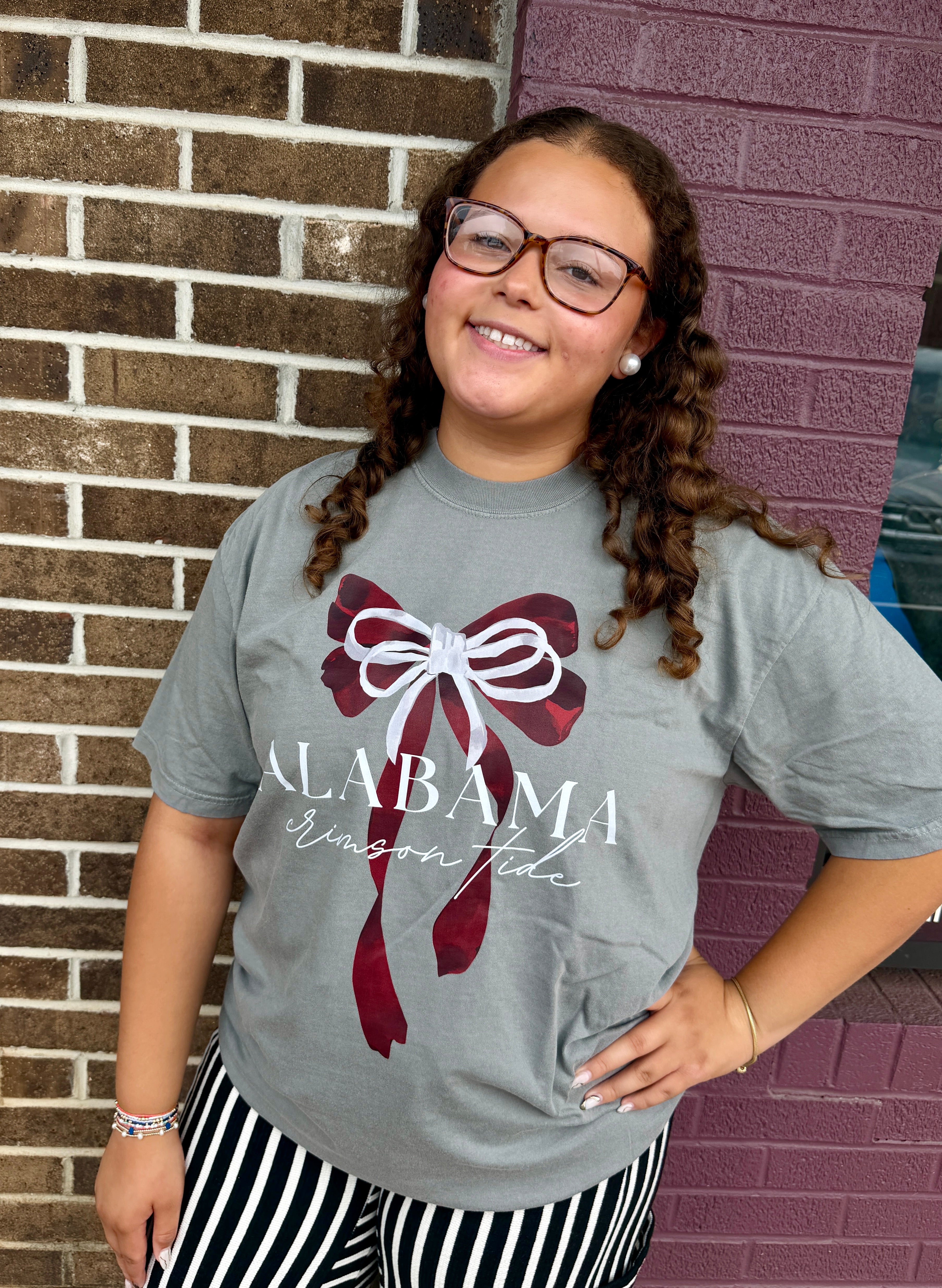 Alabama Bow Tee