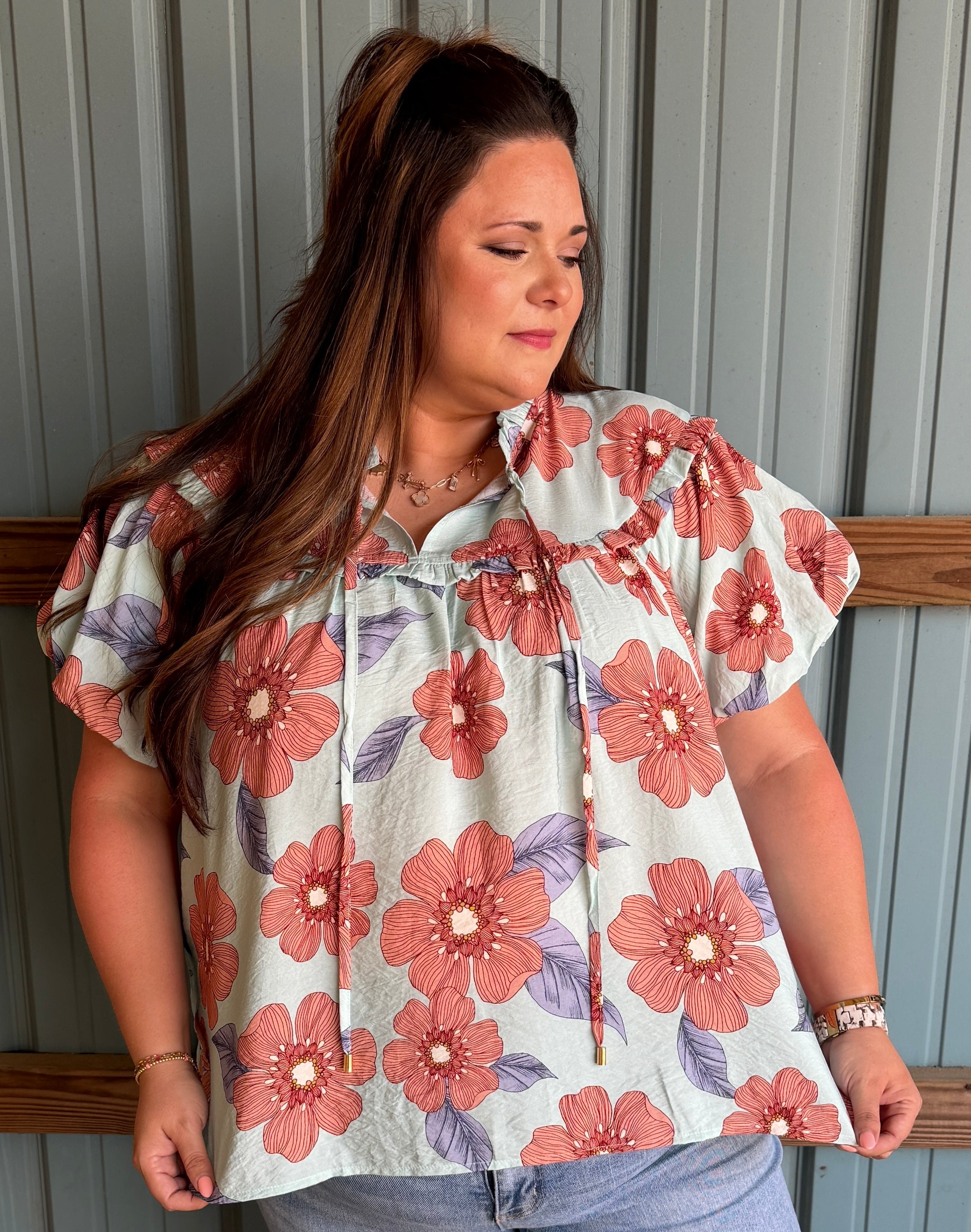 Floral Print Blouse
