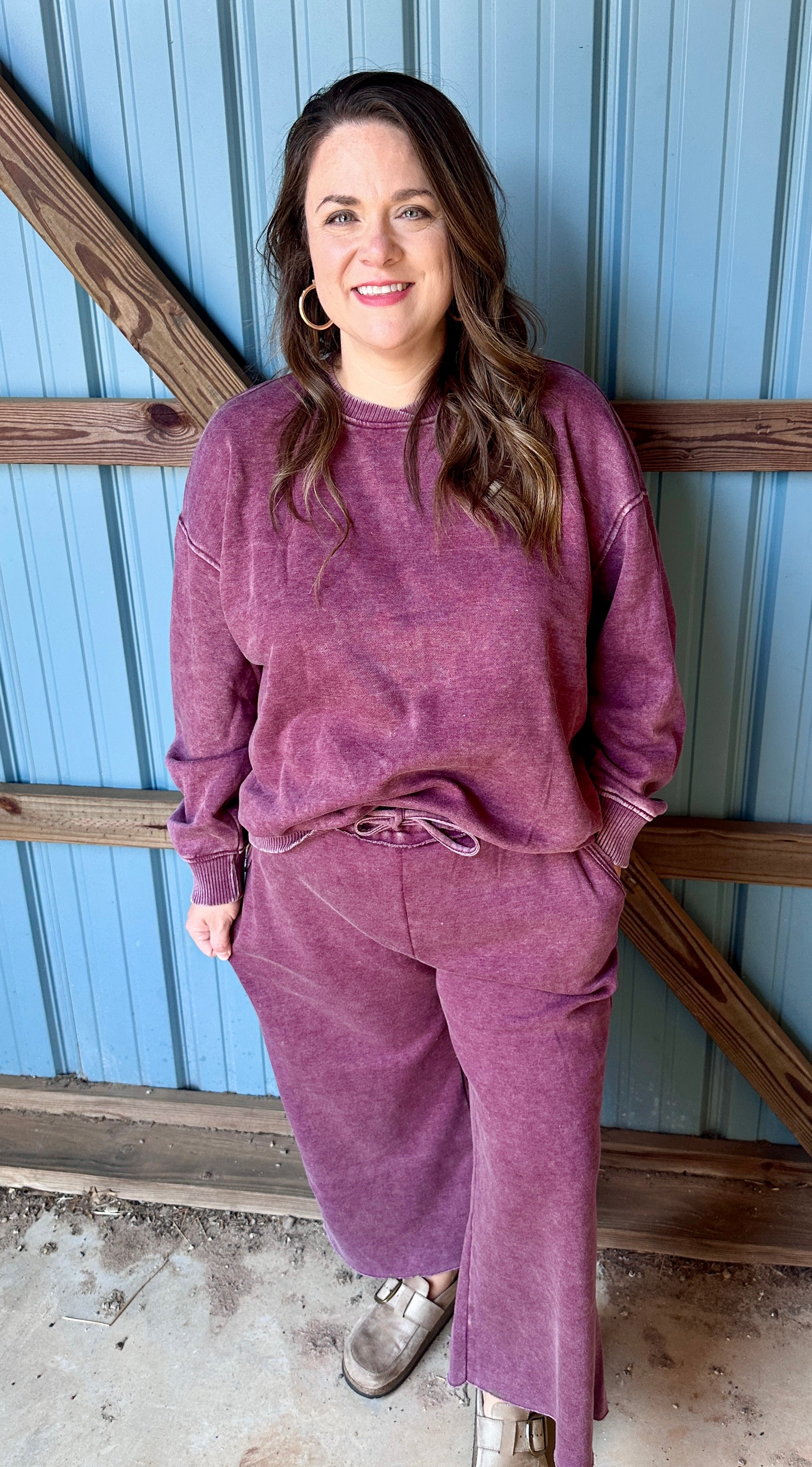 Acid Washed Sweatshirt