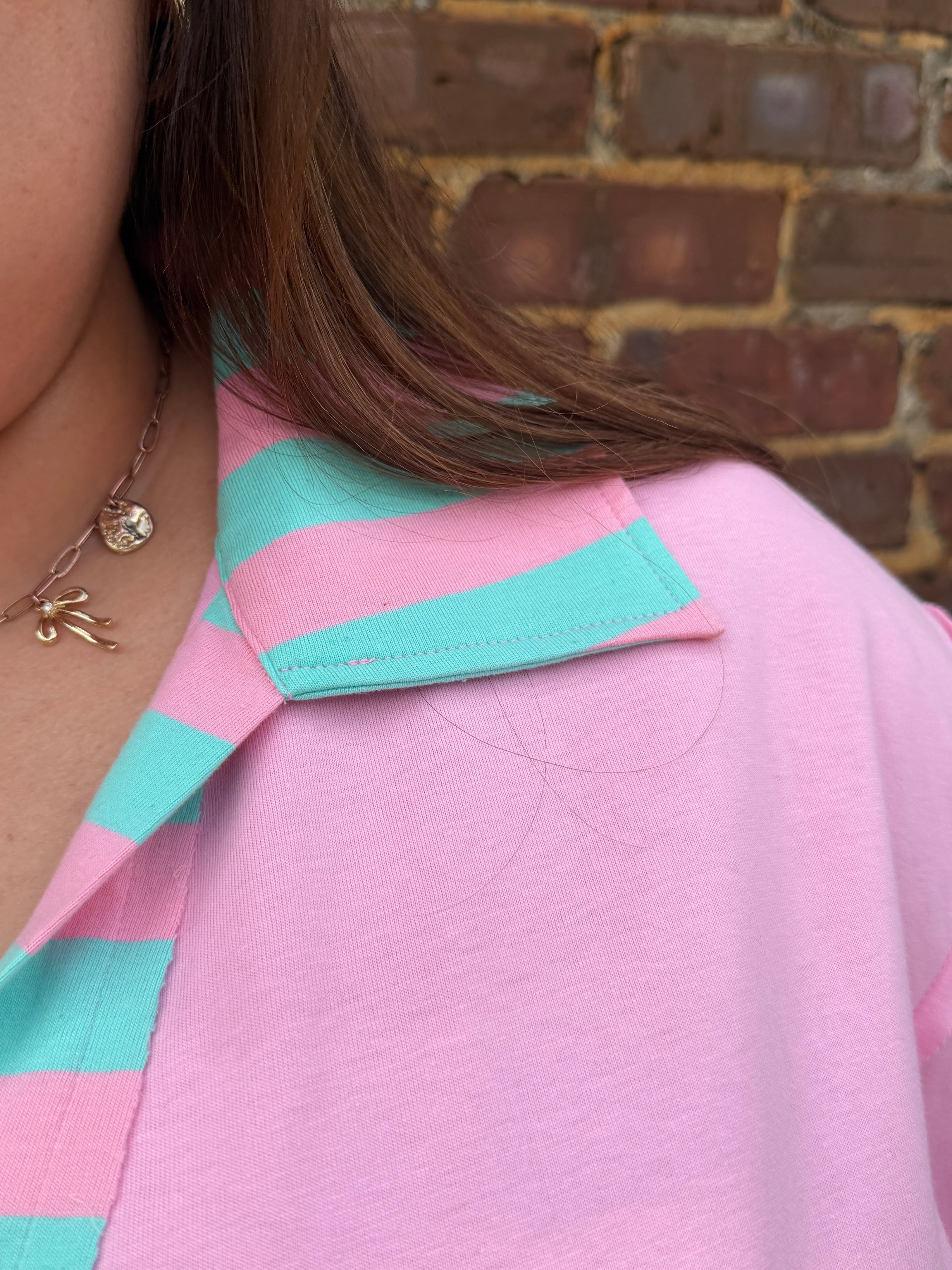 Colorblock Striped Top