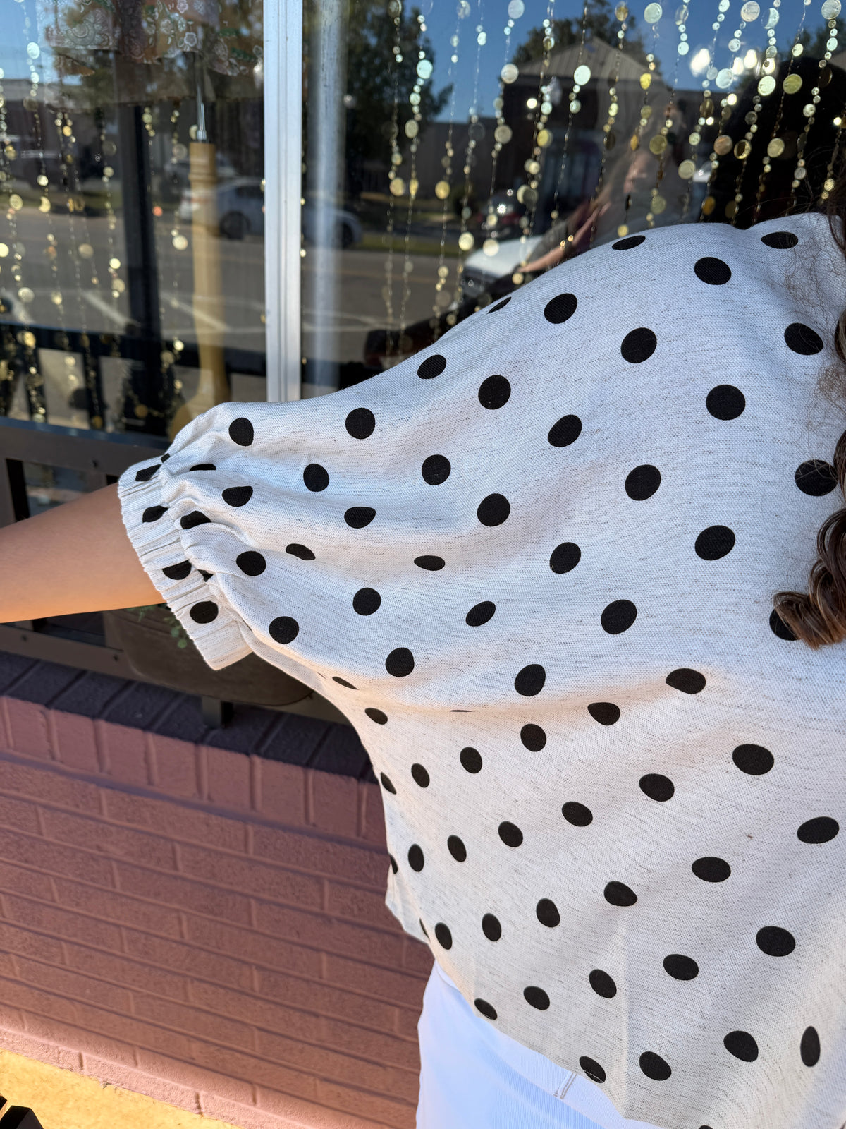 Polka Dot Blouse
