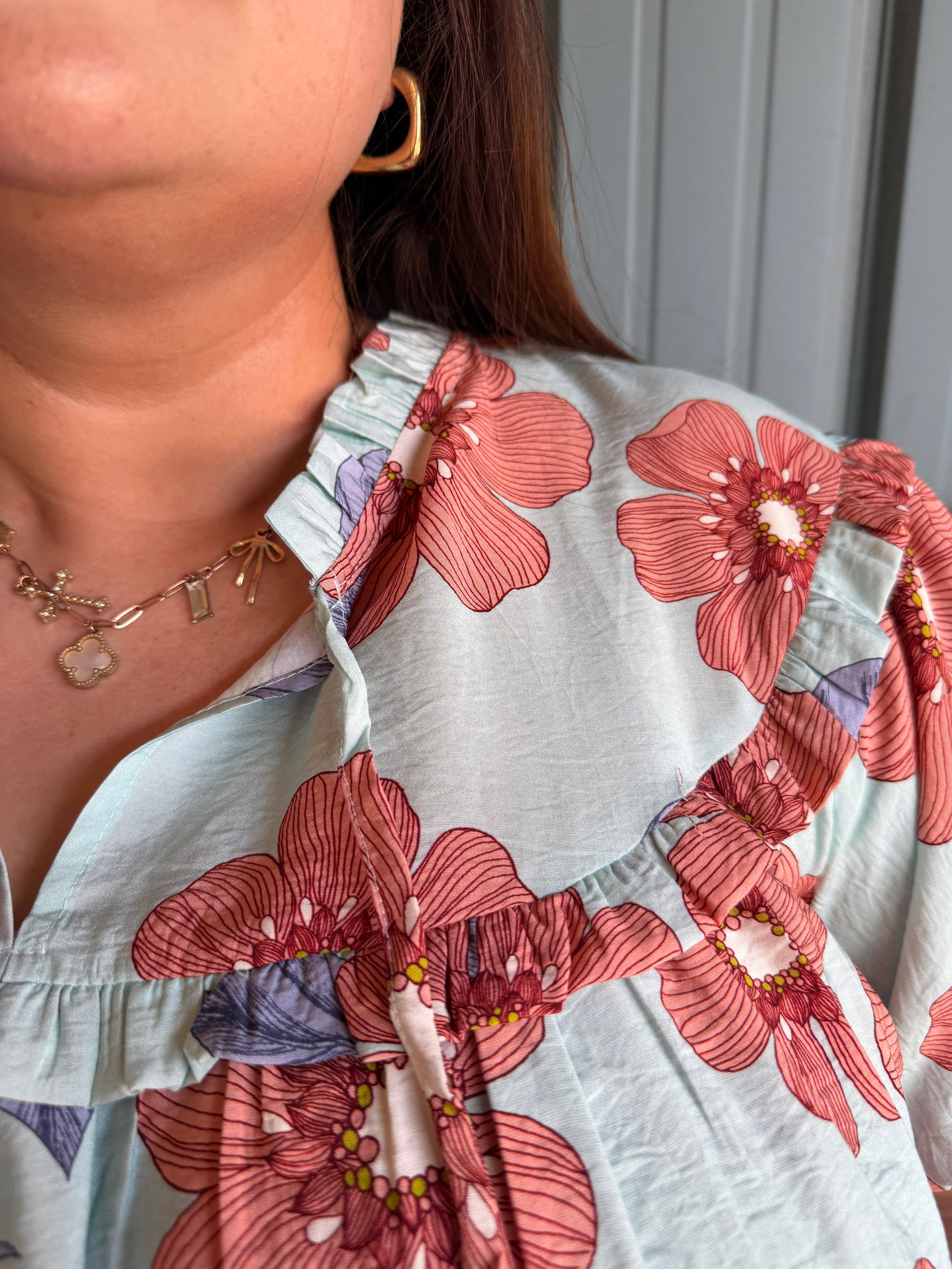 Floral Print Blouse