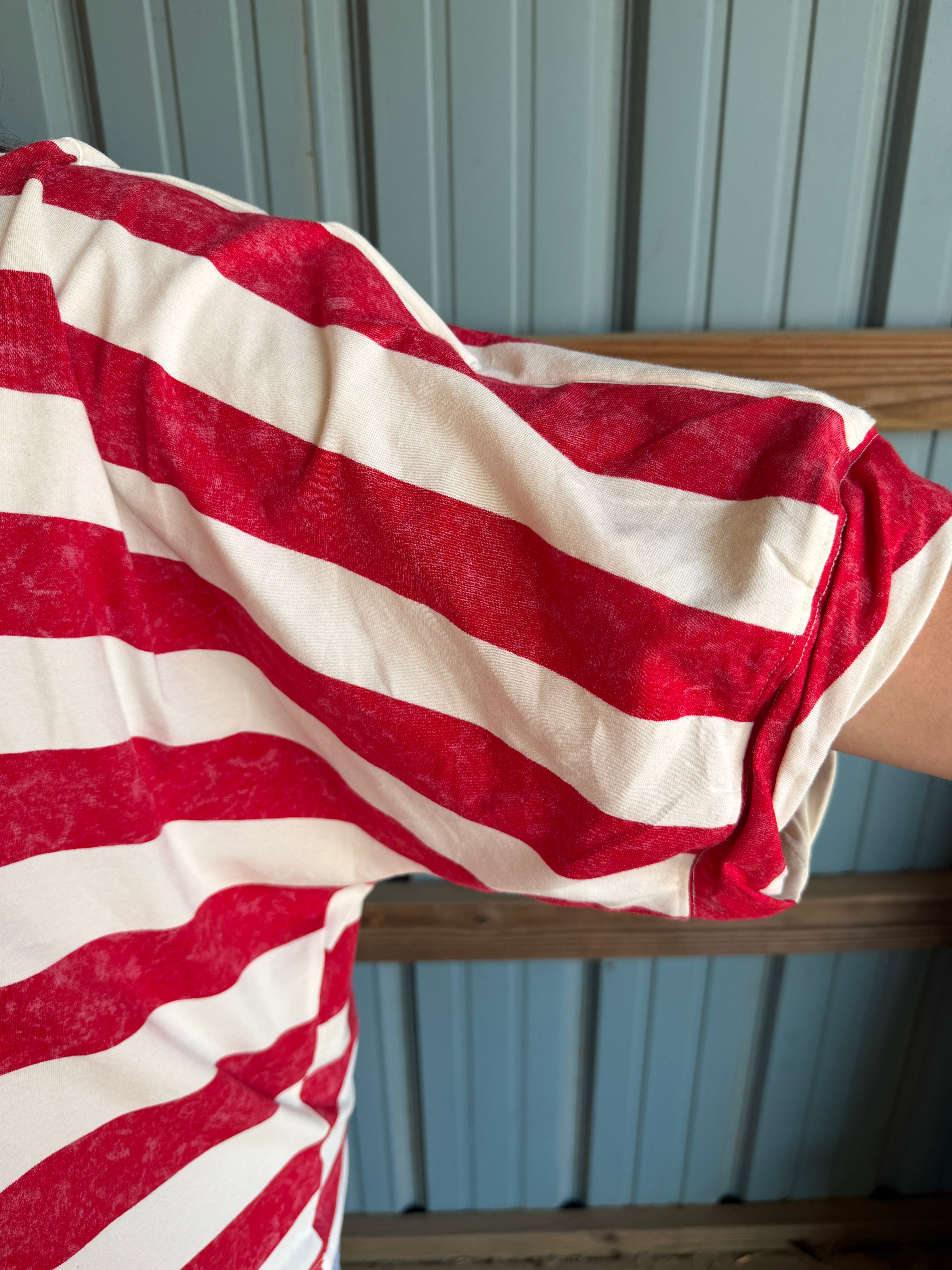 Star Striped Blouse