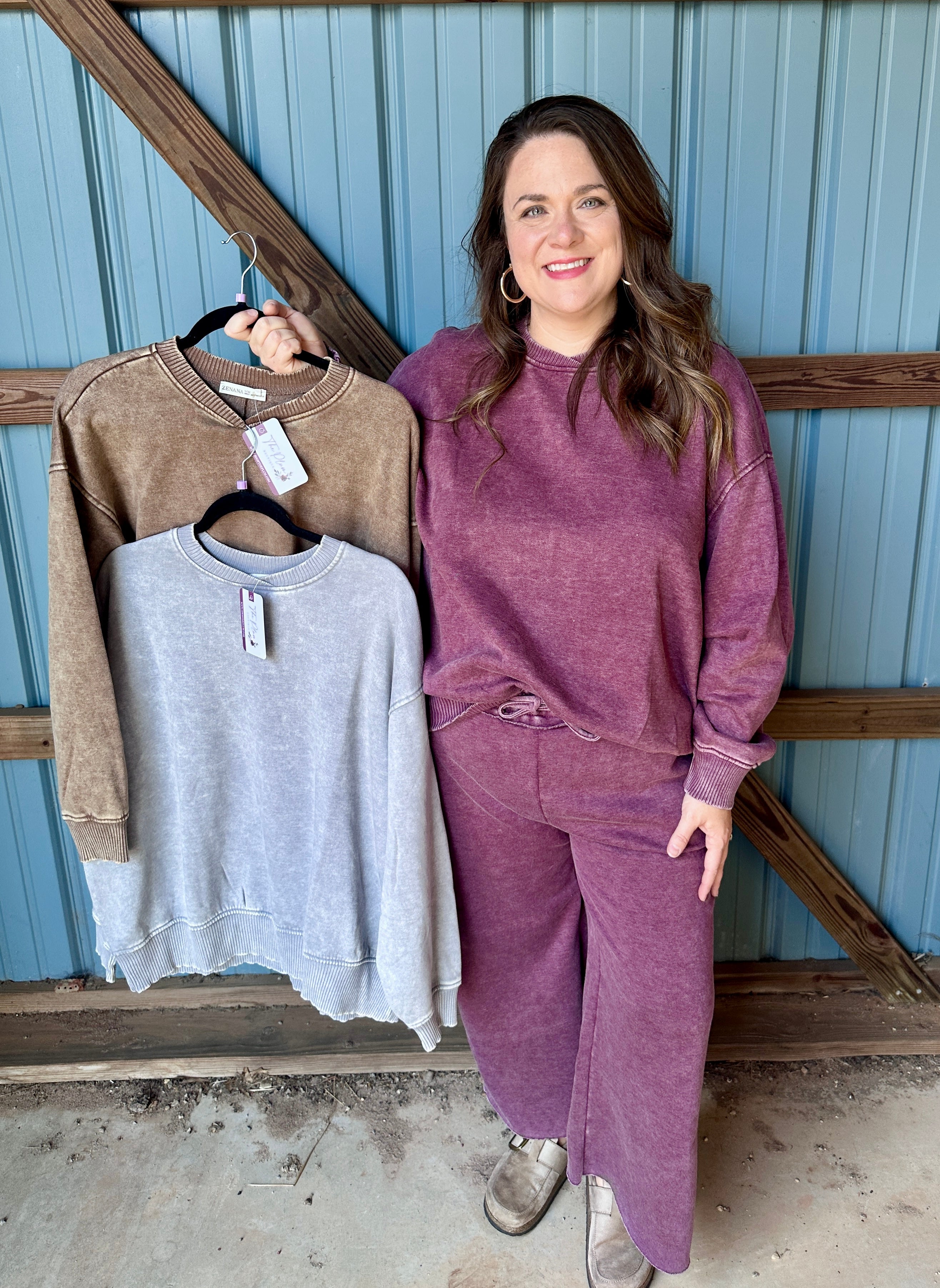 Acid Washed Sweatshirt