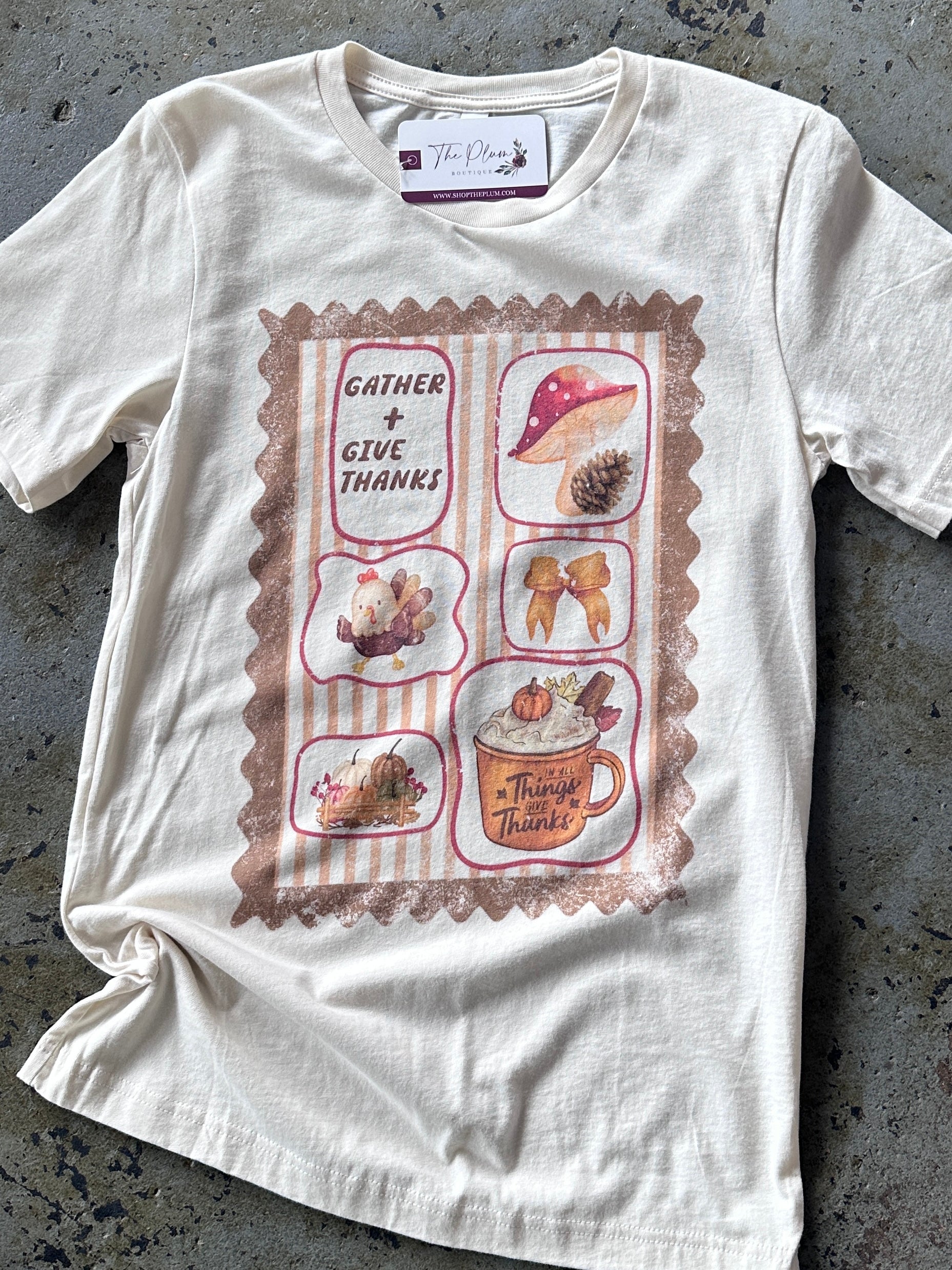 Thanksgiving Stamp Tee