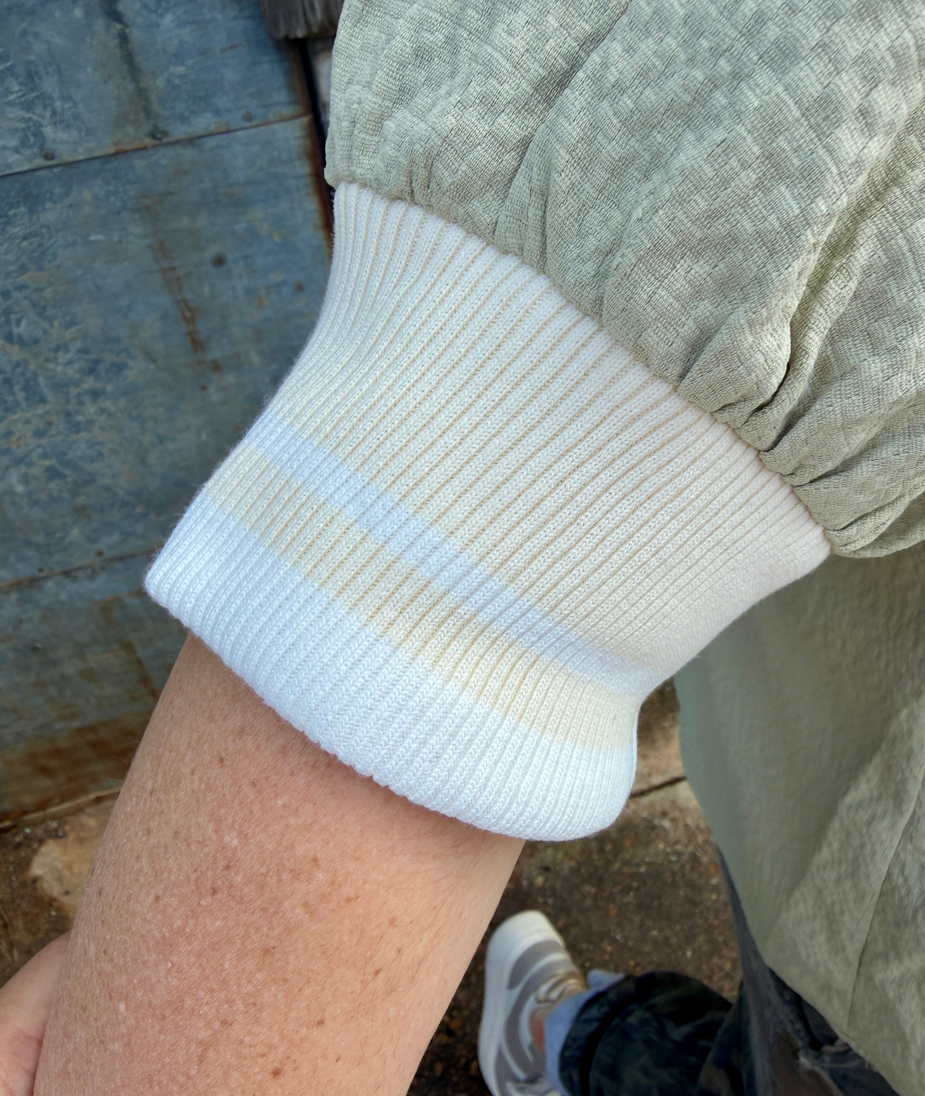 Half-Zip Collar Blouse