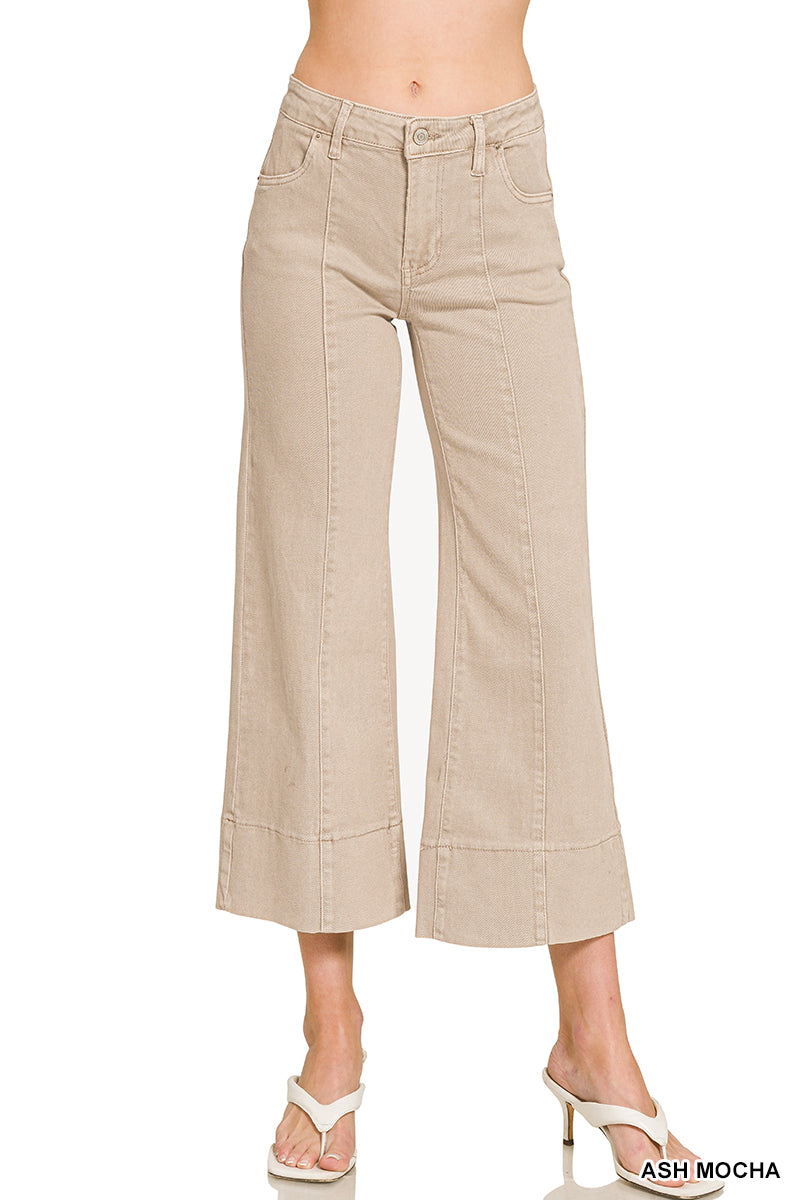 Zenana Cropped Denim