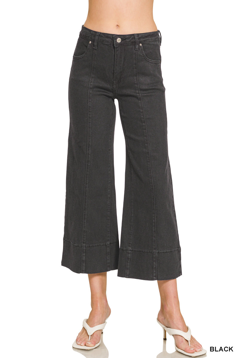 Zenana Cropped Denim
