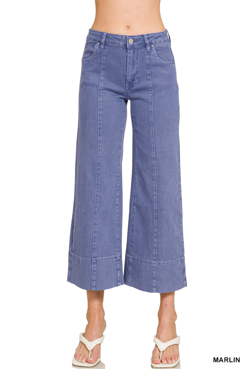 Zenana Cropped Denim