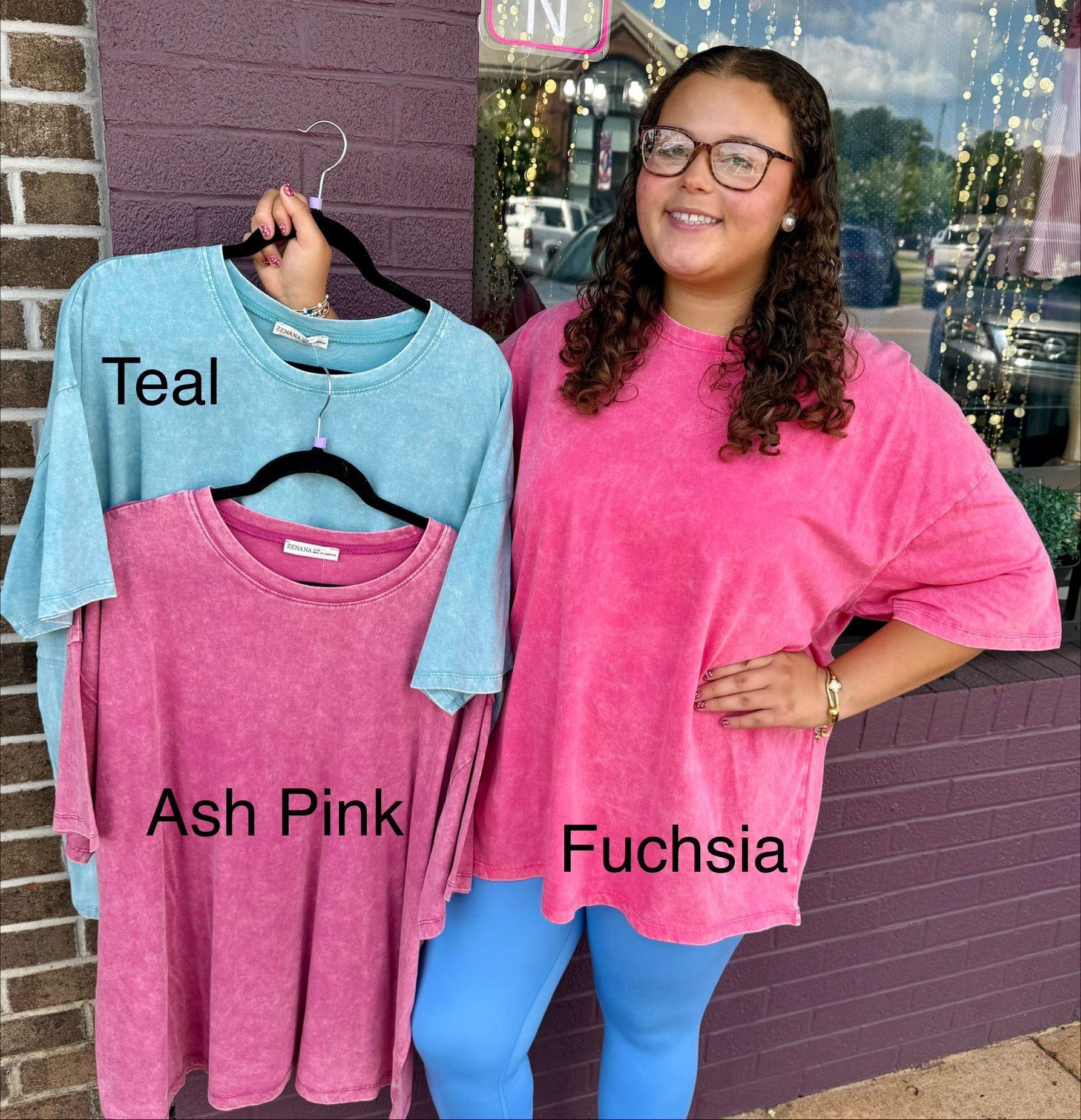 Boyfriend Acid Wash Tee