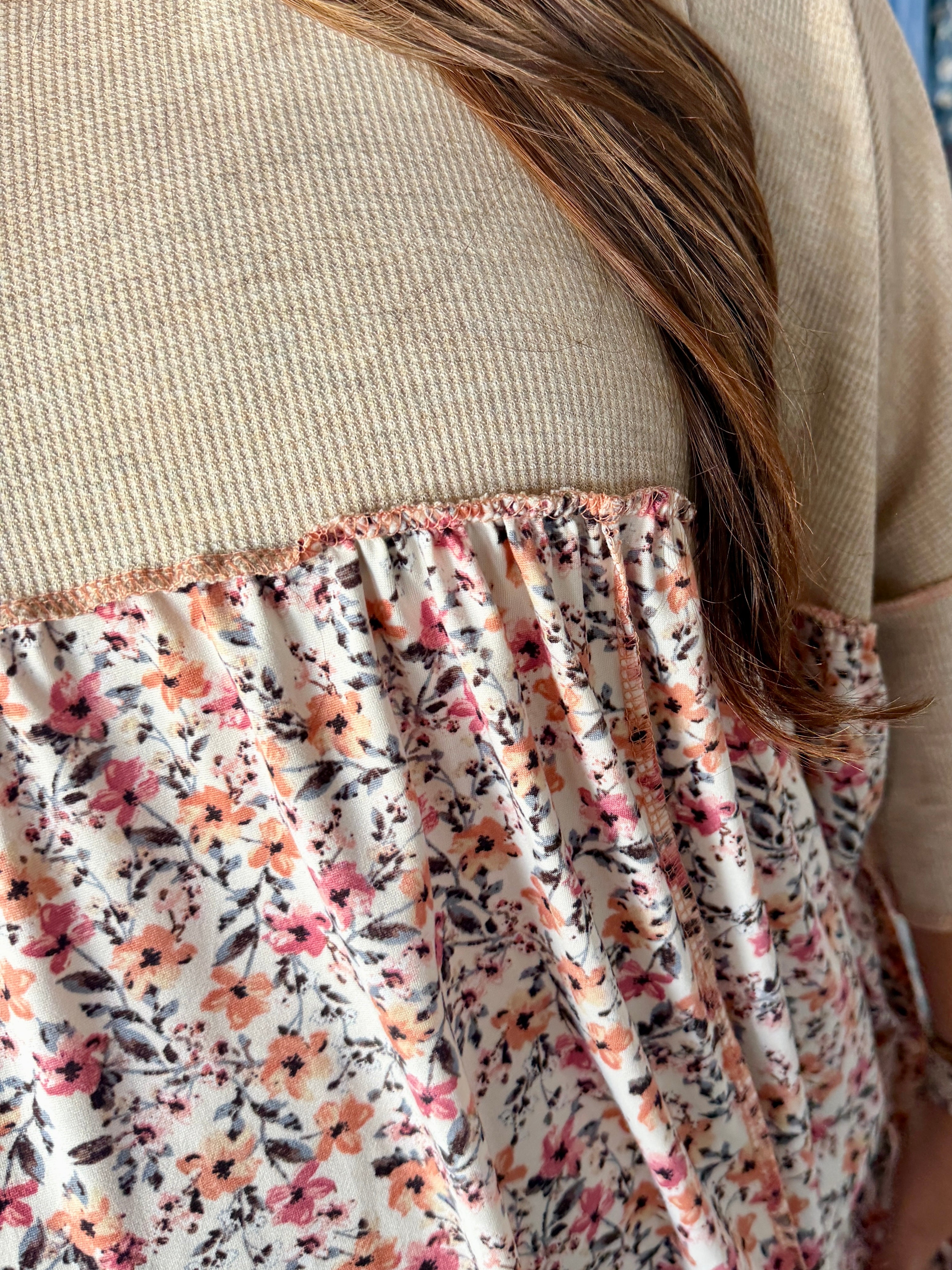 Floral Babydoll Blouse