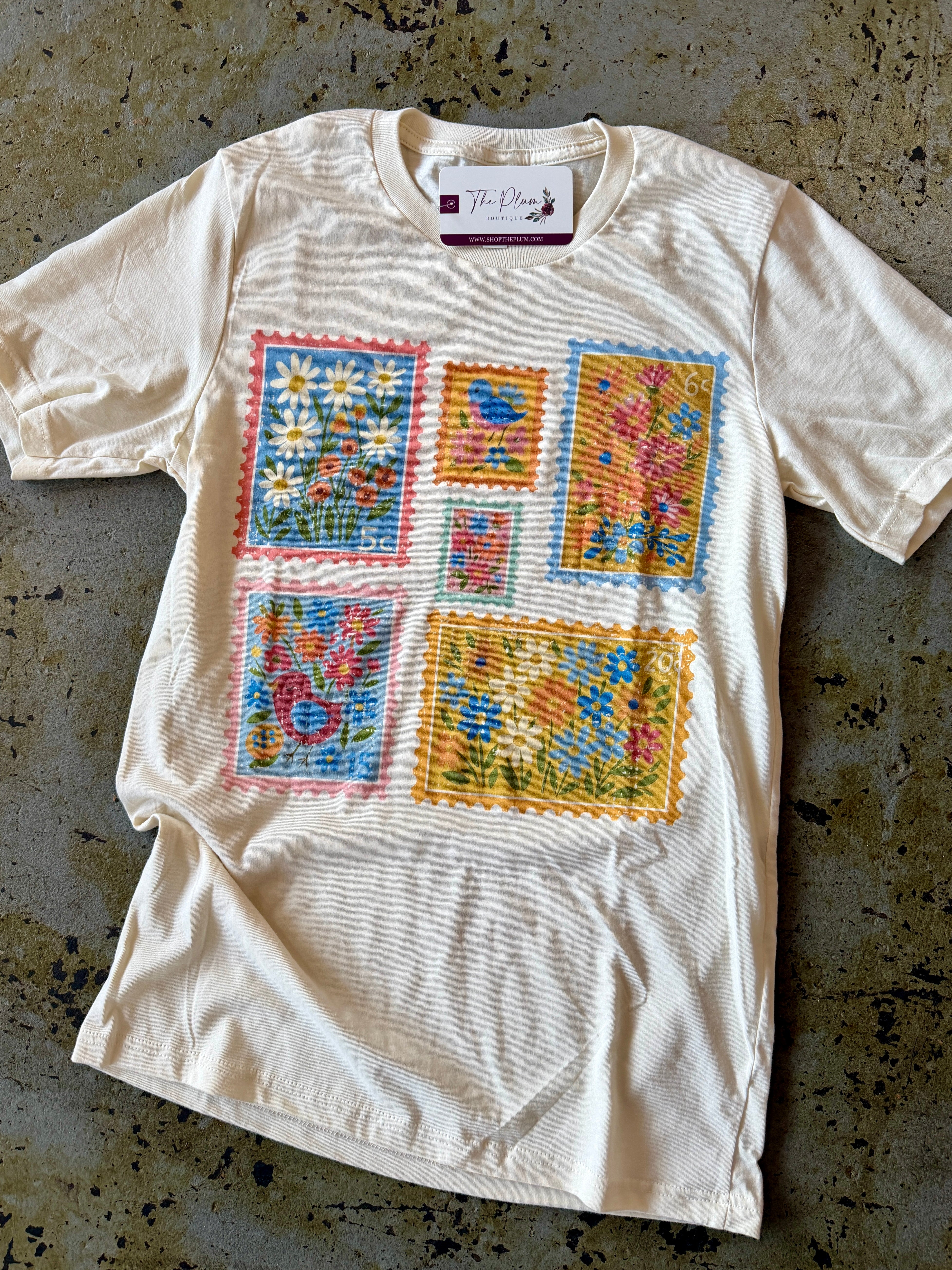 Flower Stamp Tee