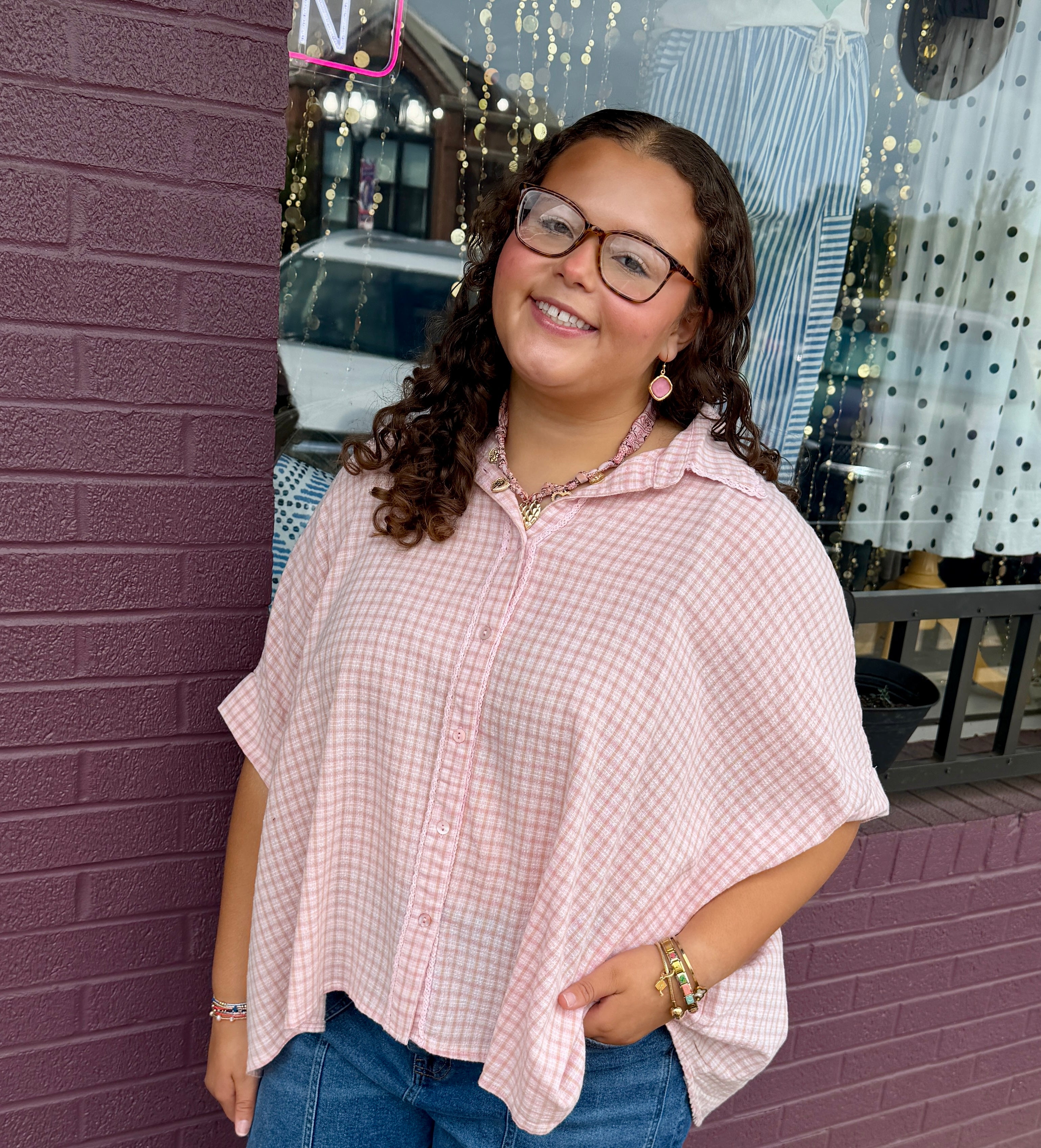 Linen Oversized Blouse