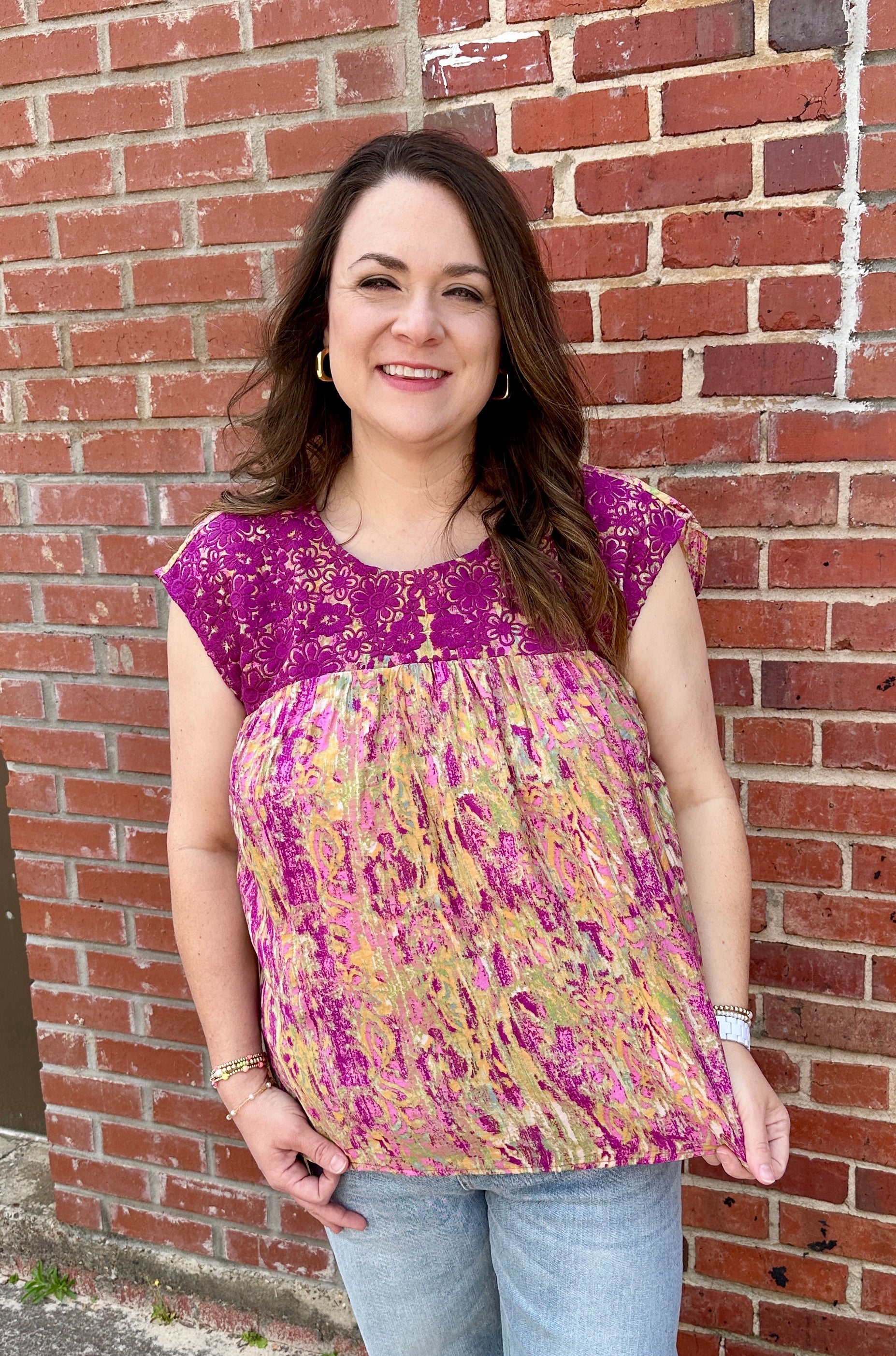 Watercolor Blouse
