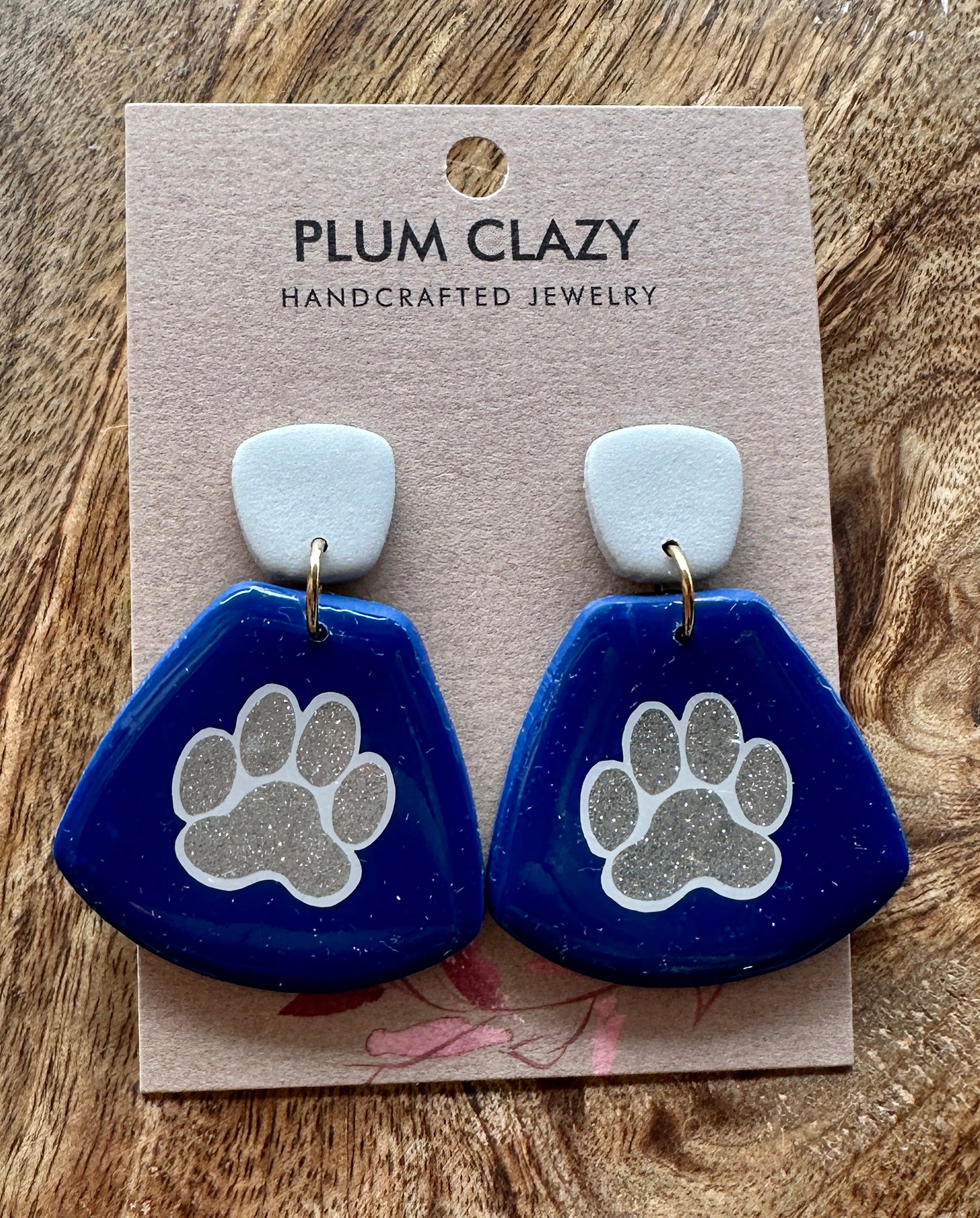 Glitter Paw Dangle
