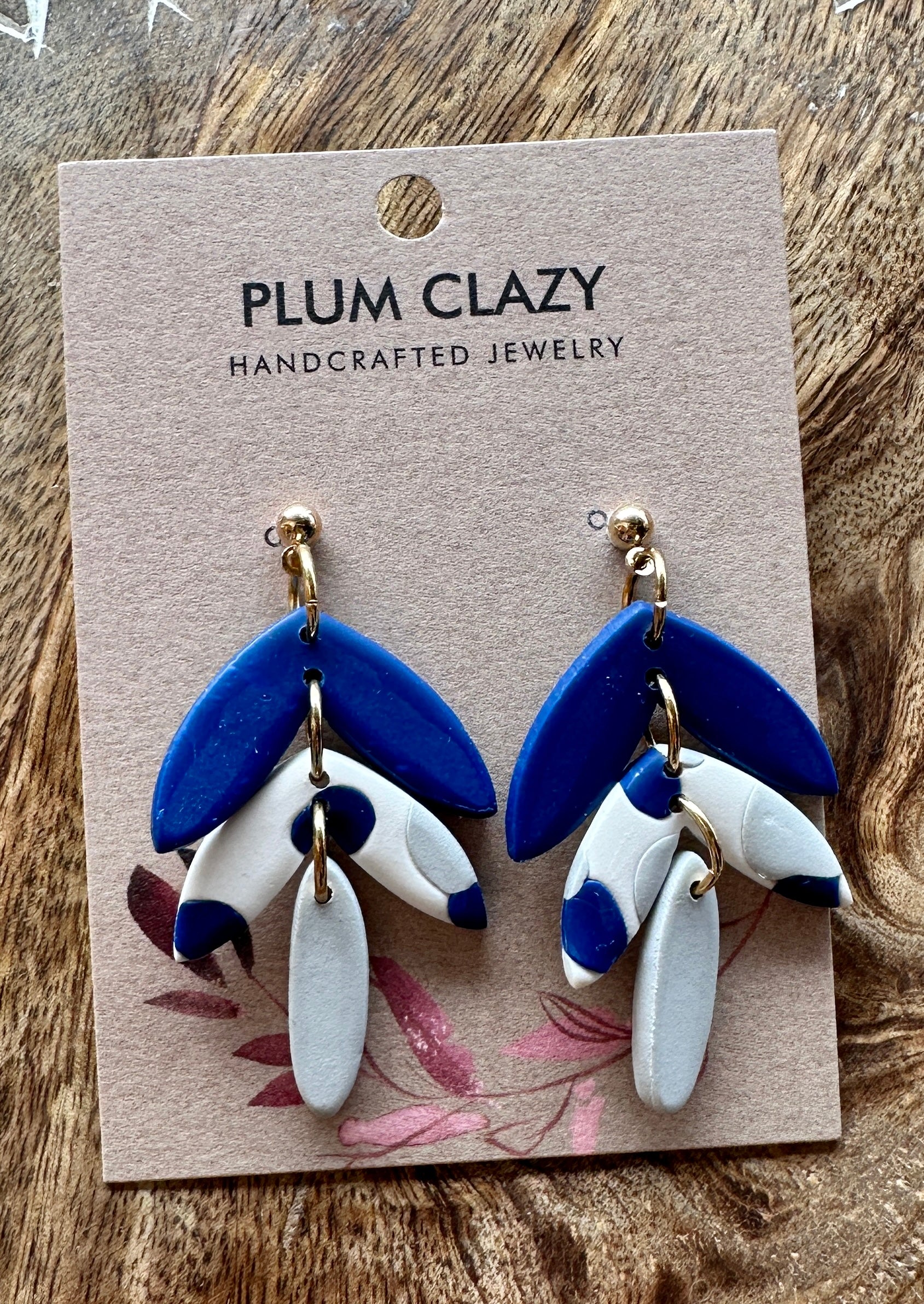 Blue and Grey Mix Dangle