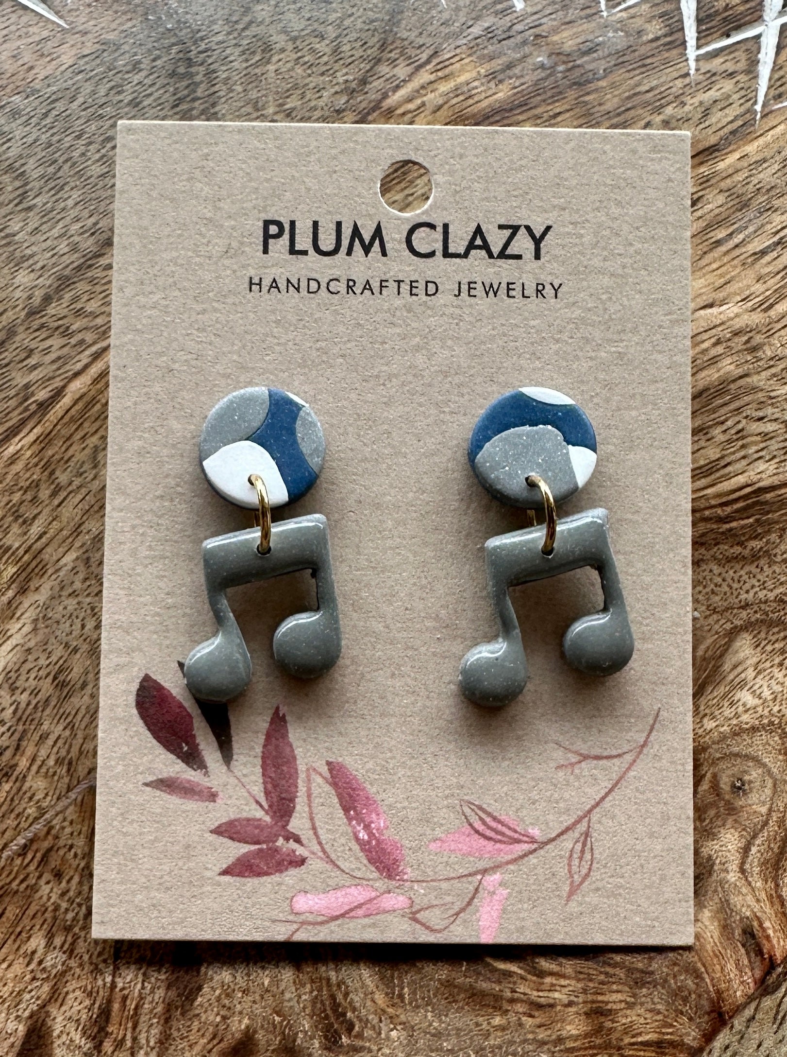 Small Music Note Dangle