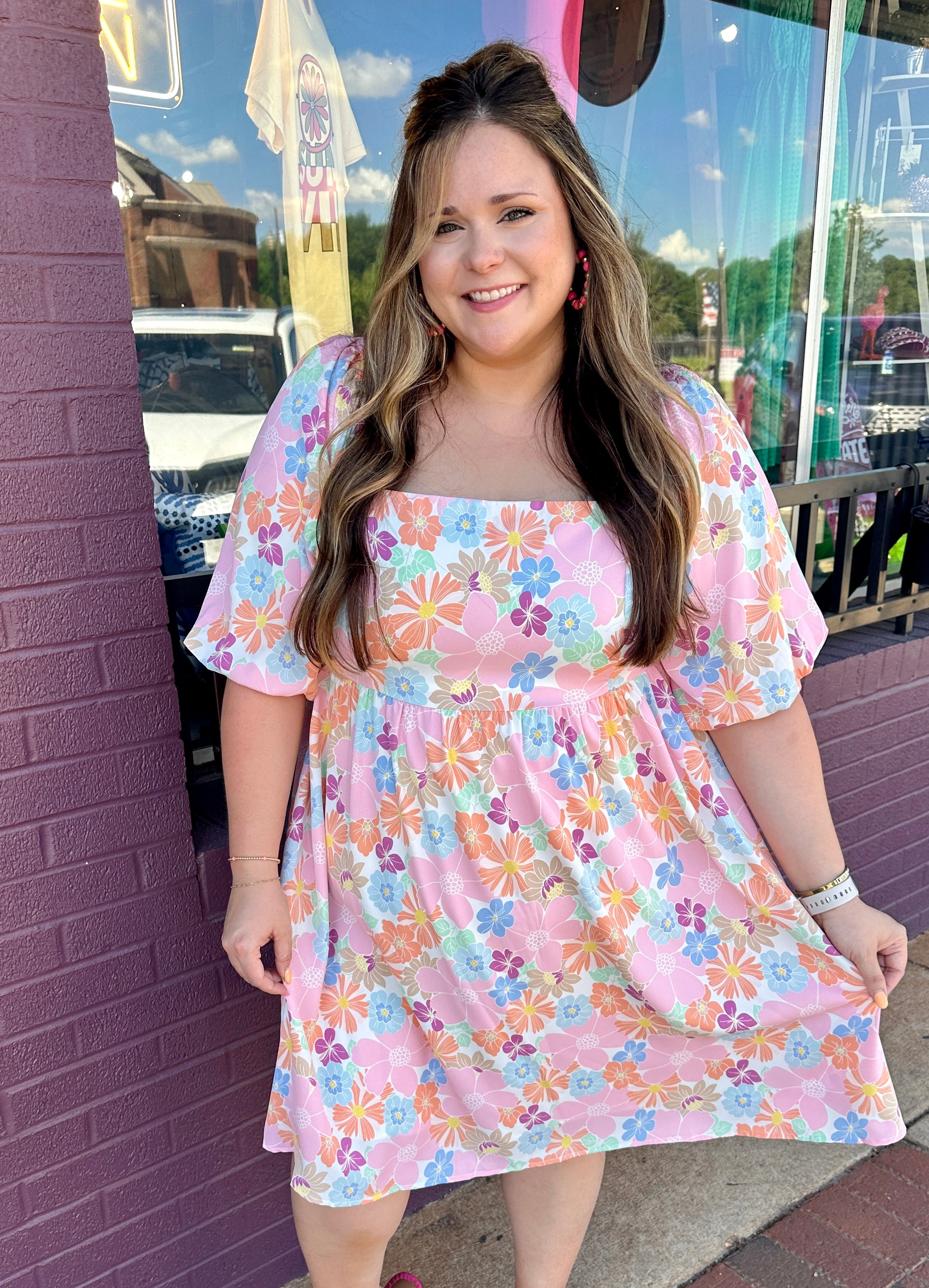 Pastel Floral Dress