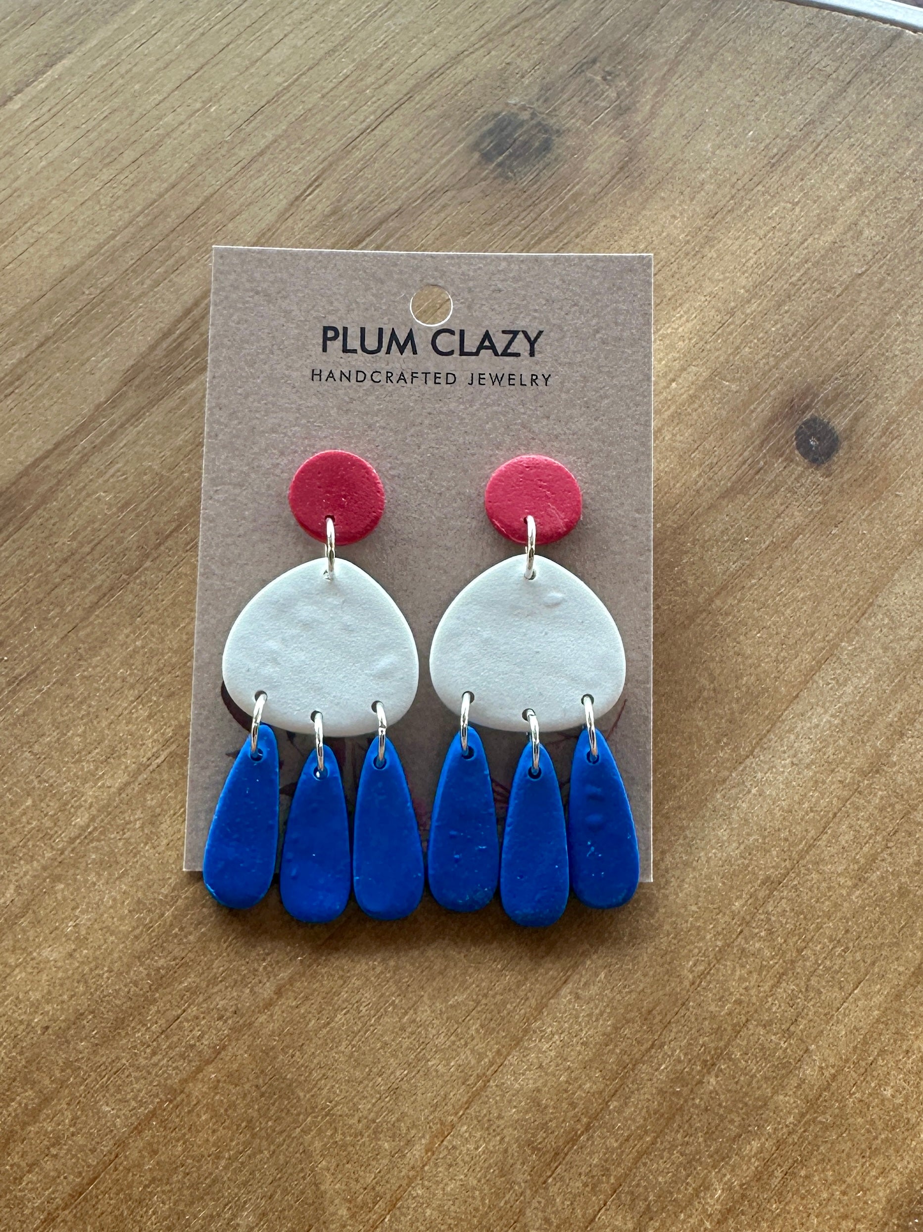 Red, White & Blue Dangle