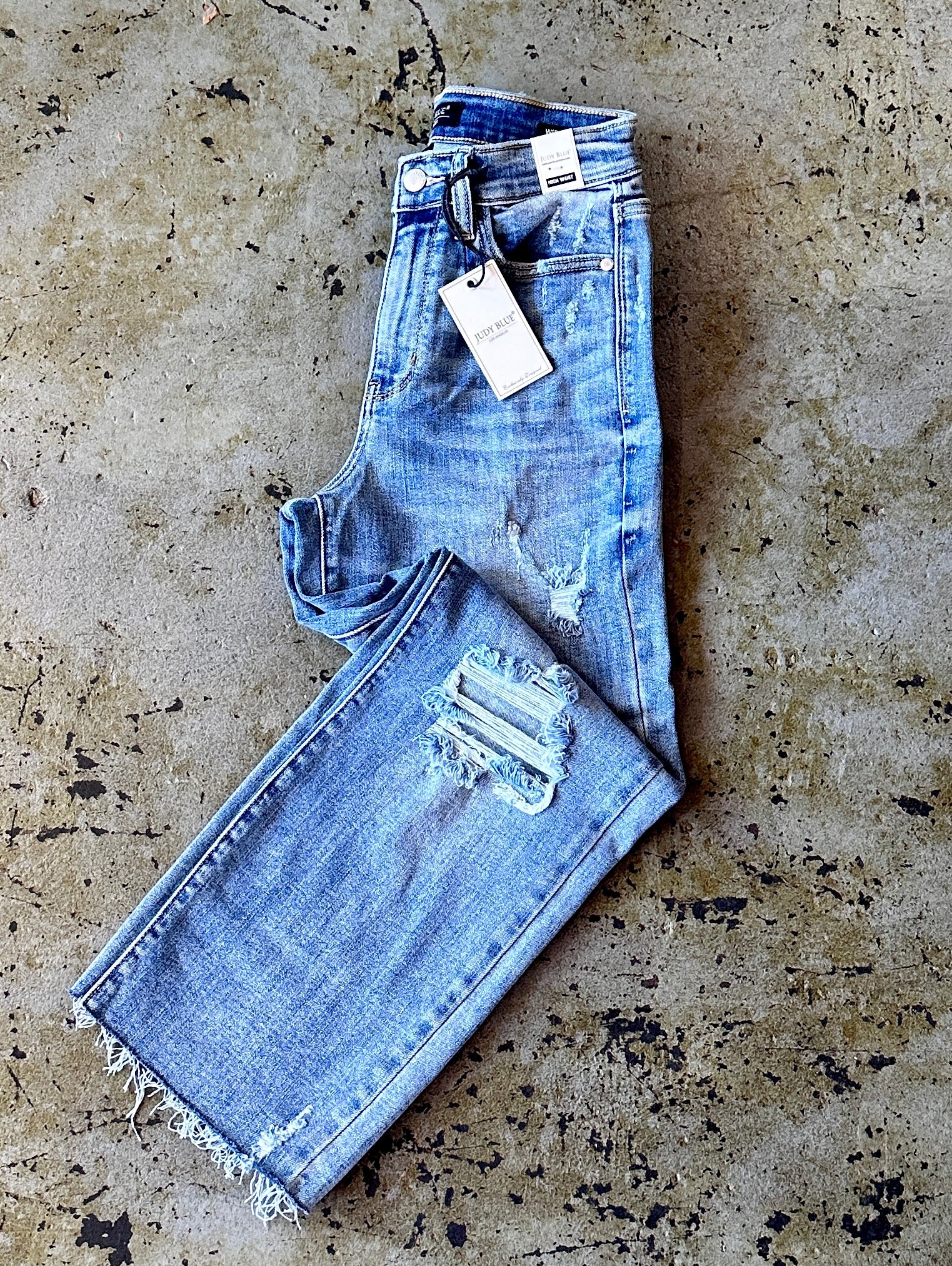 Distressed Judy Blue Jeans