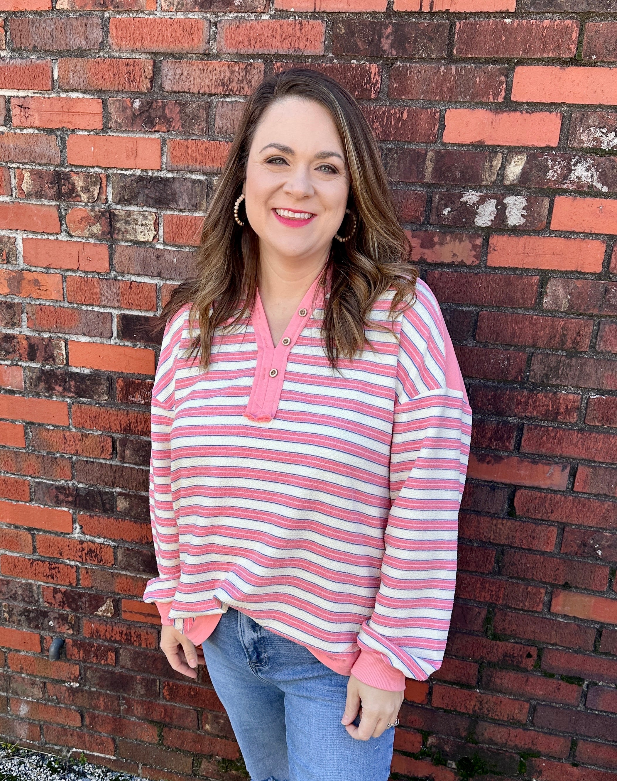 Pastel Striped Top