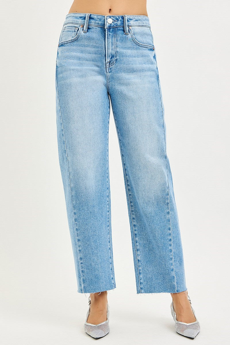 Risen Barrel Jeans