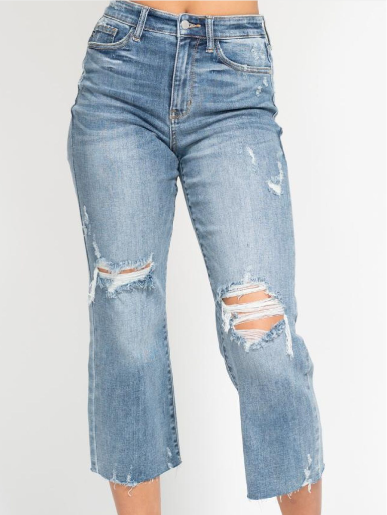 Distressed Judy Blue Jeans
