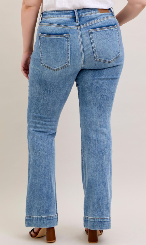 Judy Blue Wide Hem Flares