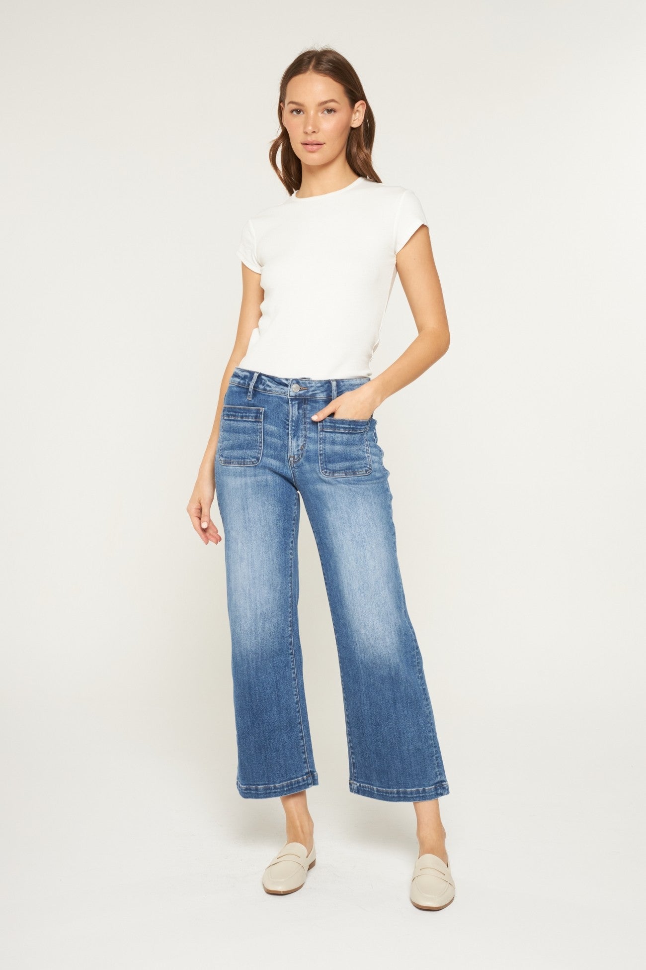 Mica Cropped Jeans