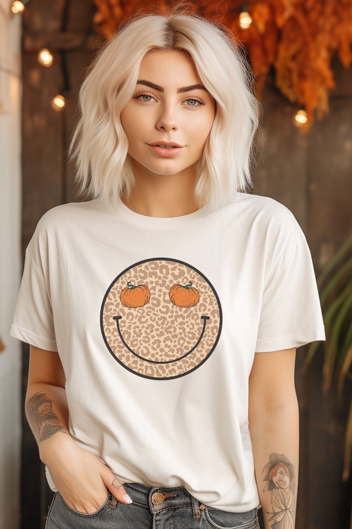 Smiling Pumpkin Tee