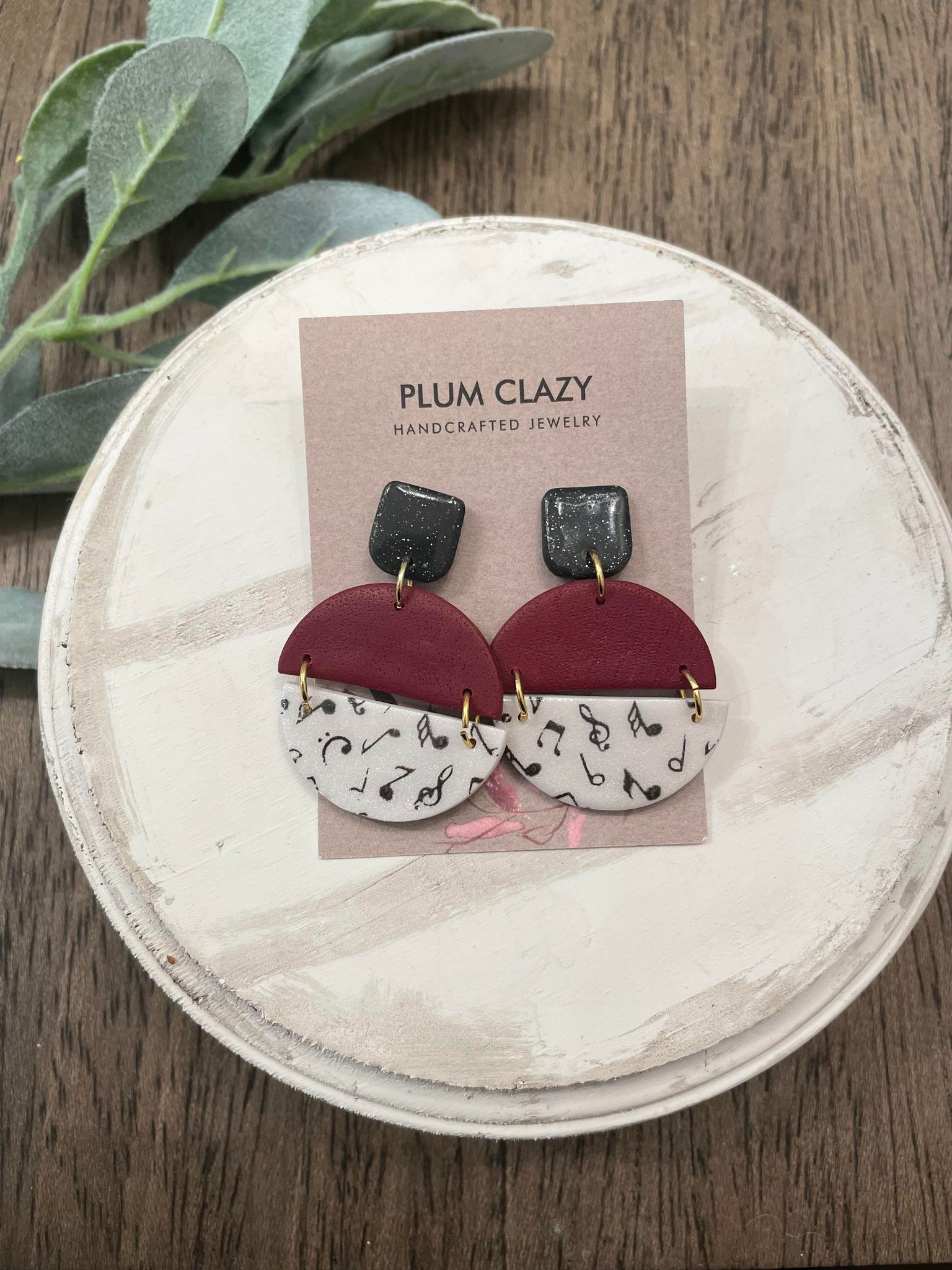 Band Dangle Earrings