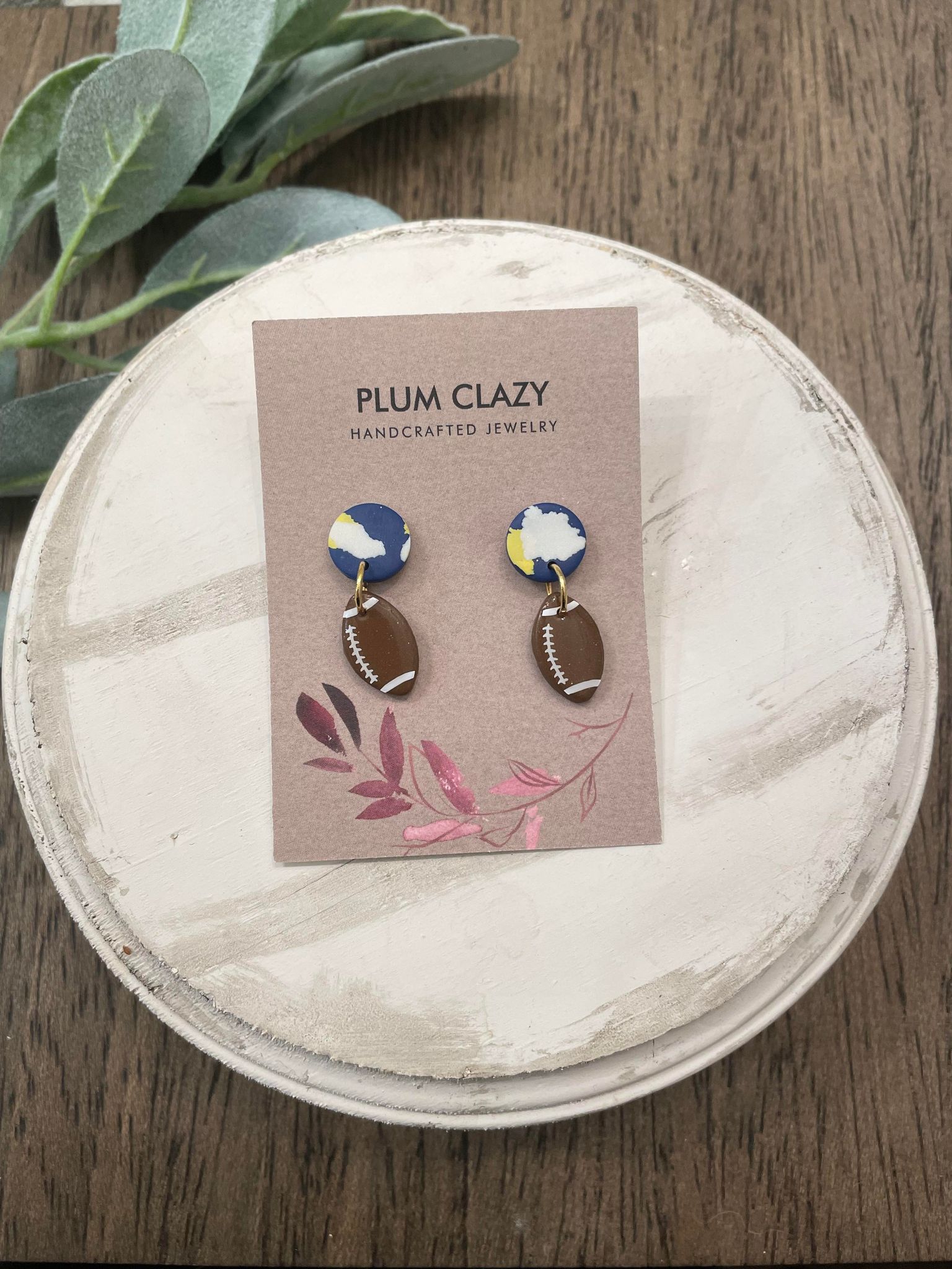 Small Football Dangle