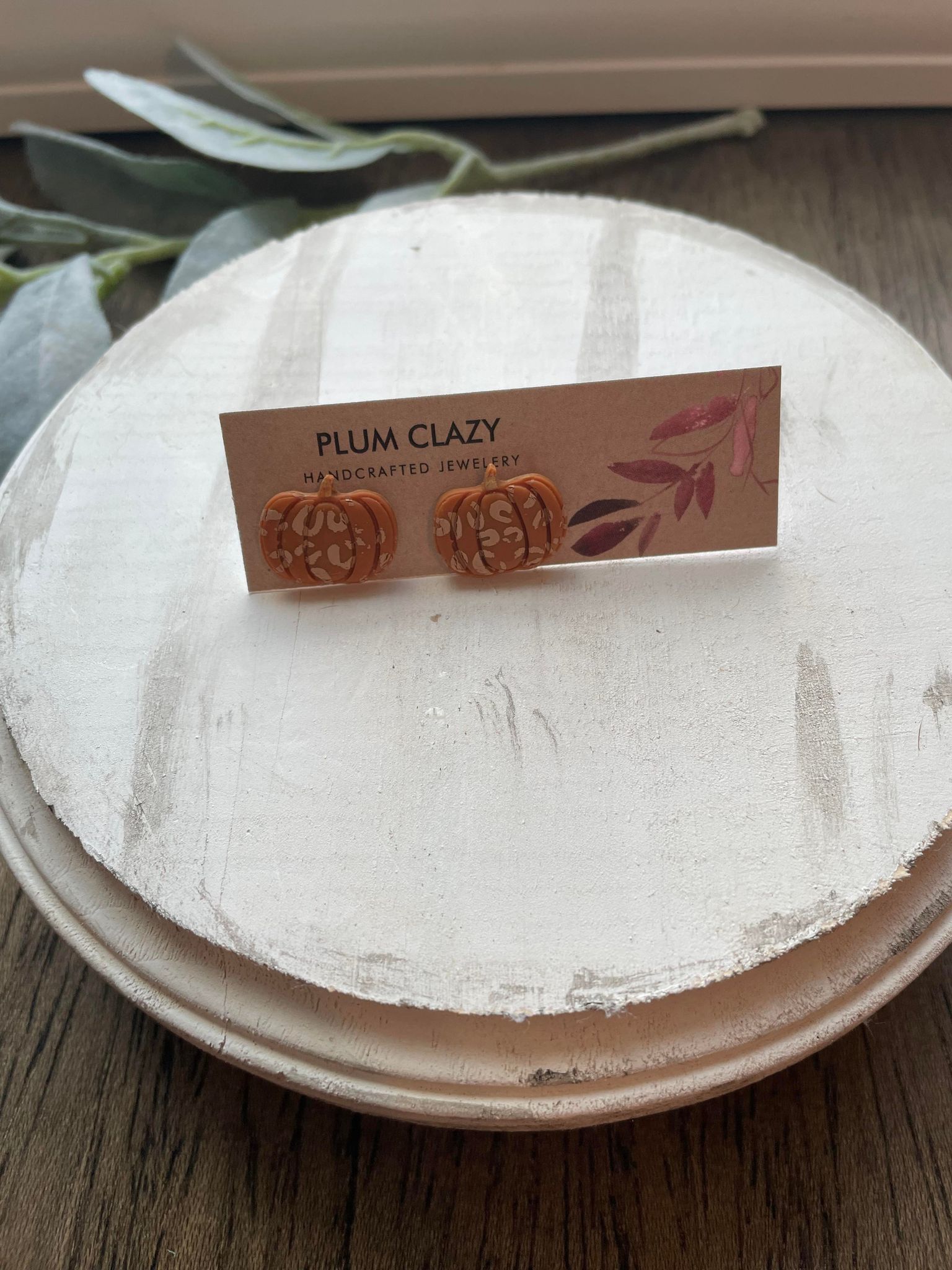 Orange Cheetah Pumpkins