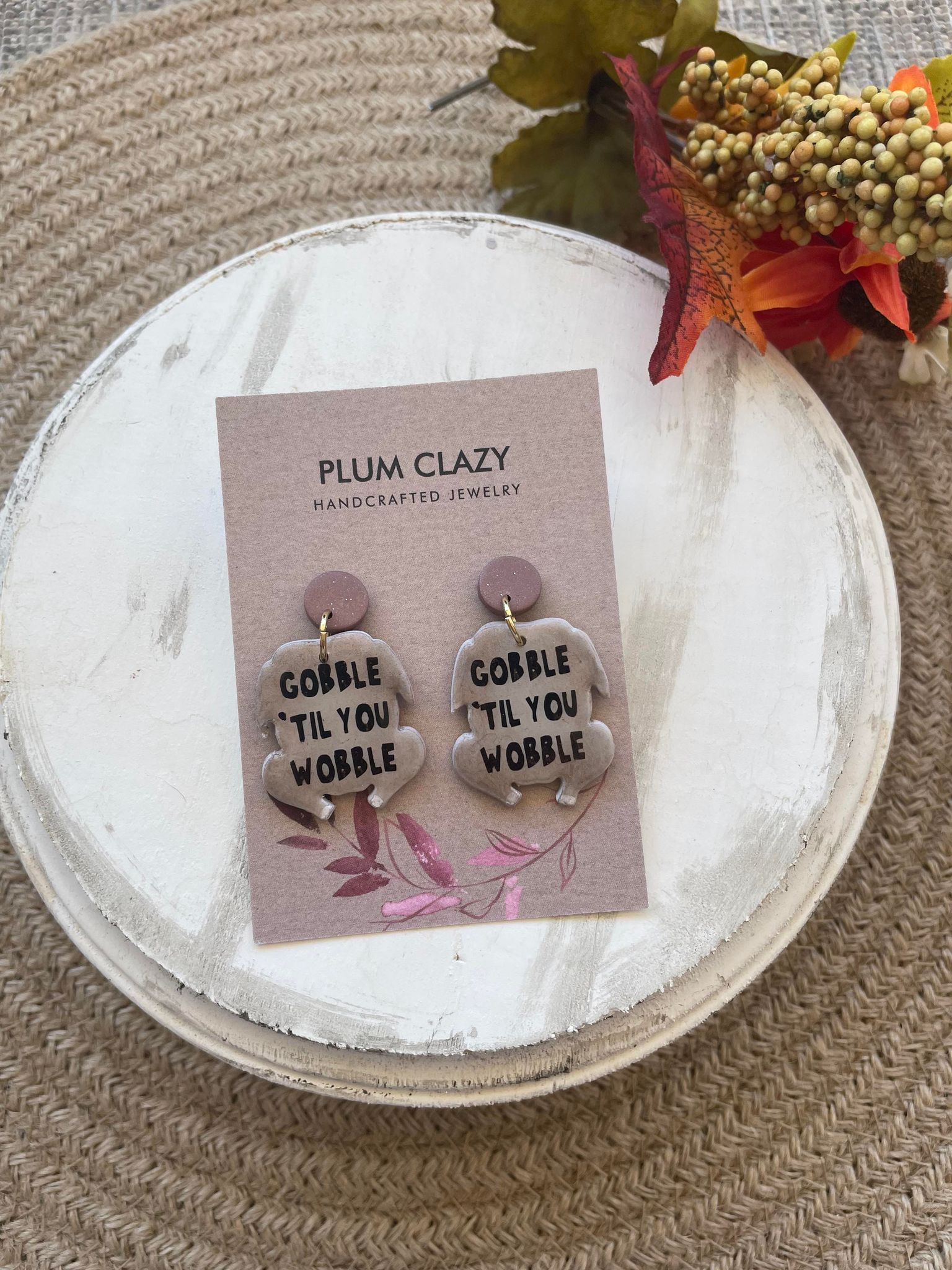 Thanksgiving earrings