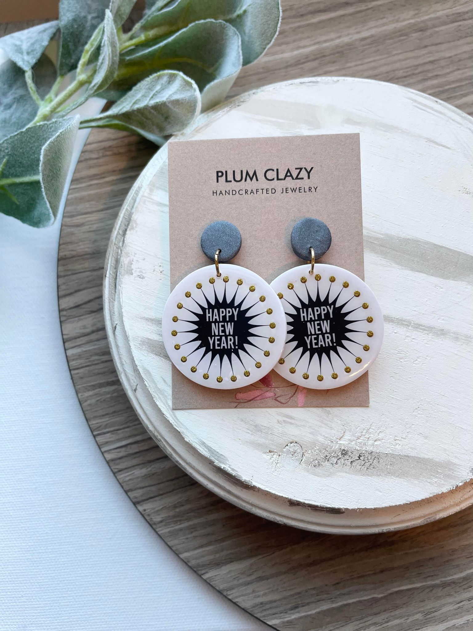 Large New Years Dangle