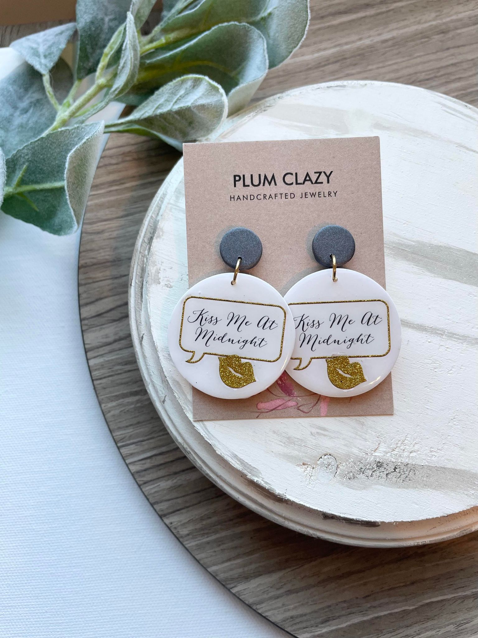 Large New Years Dangle