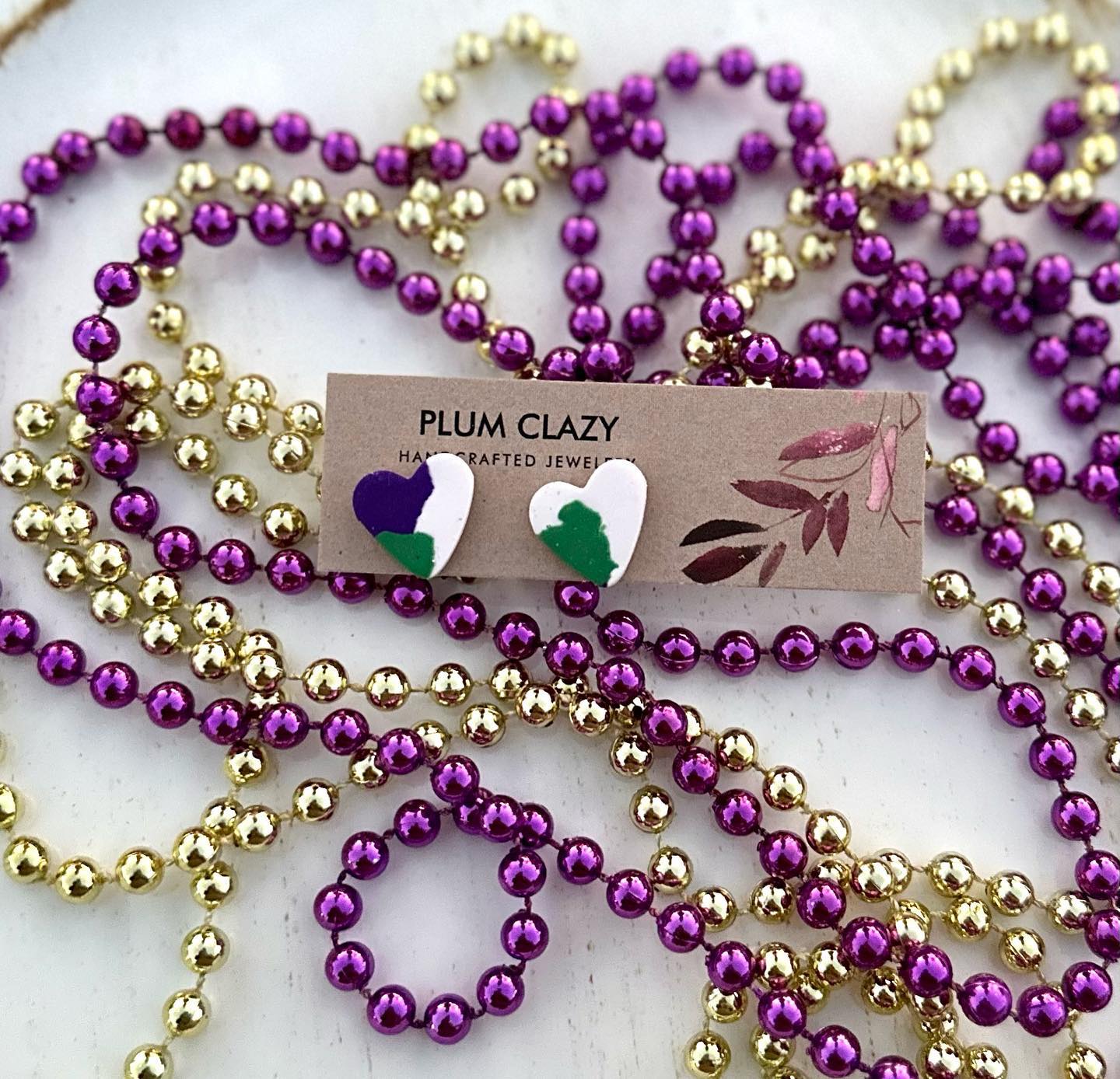Mardi Gras Studs