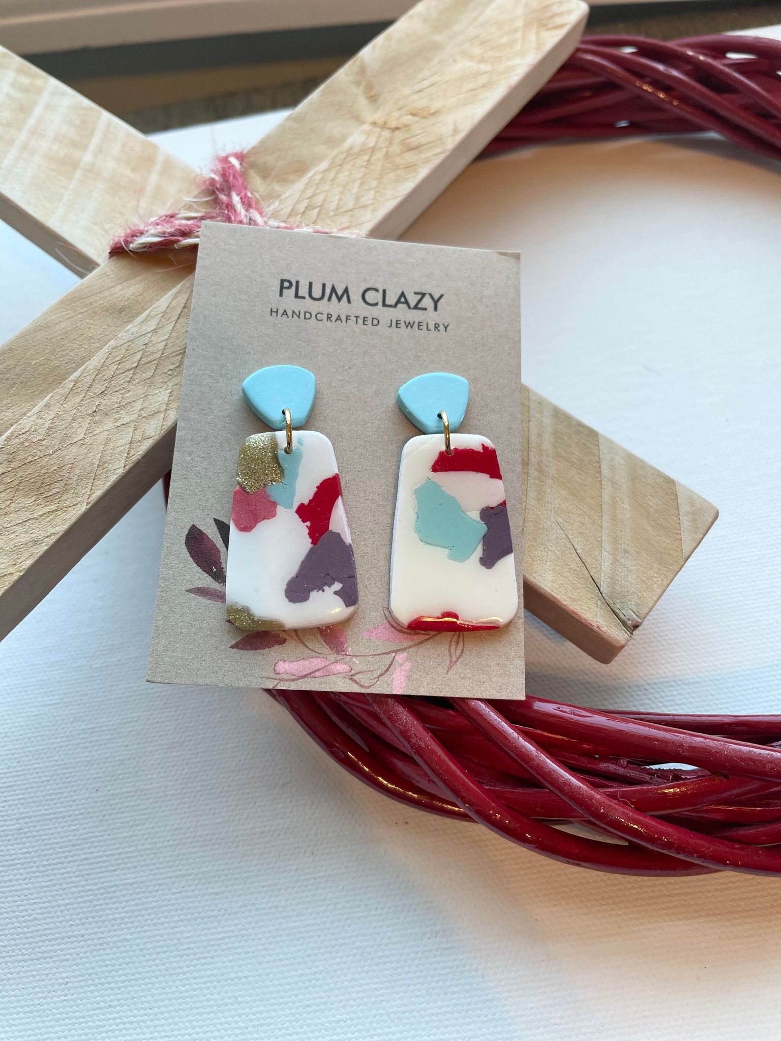 Products Multi Colored Valentine's Dangle