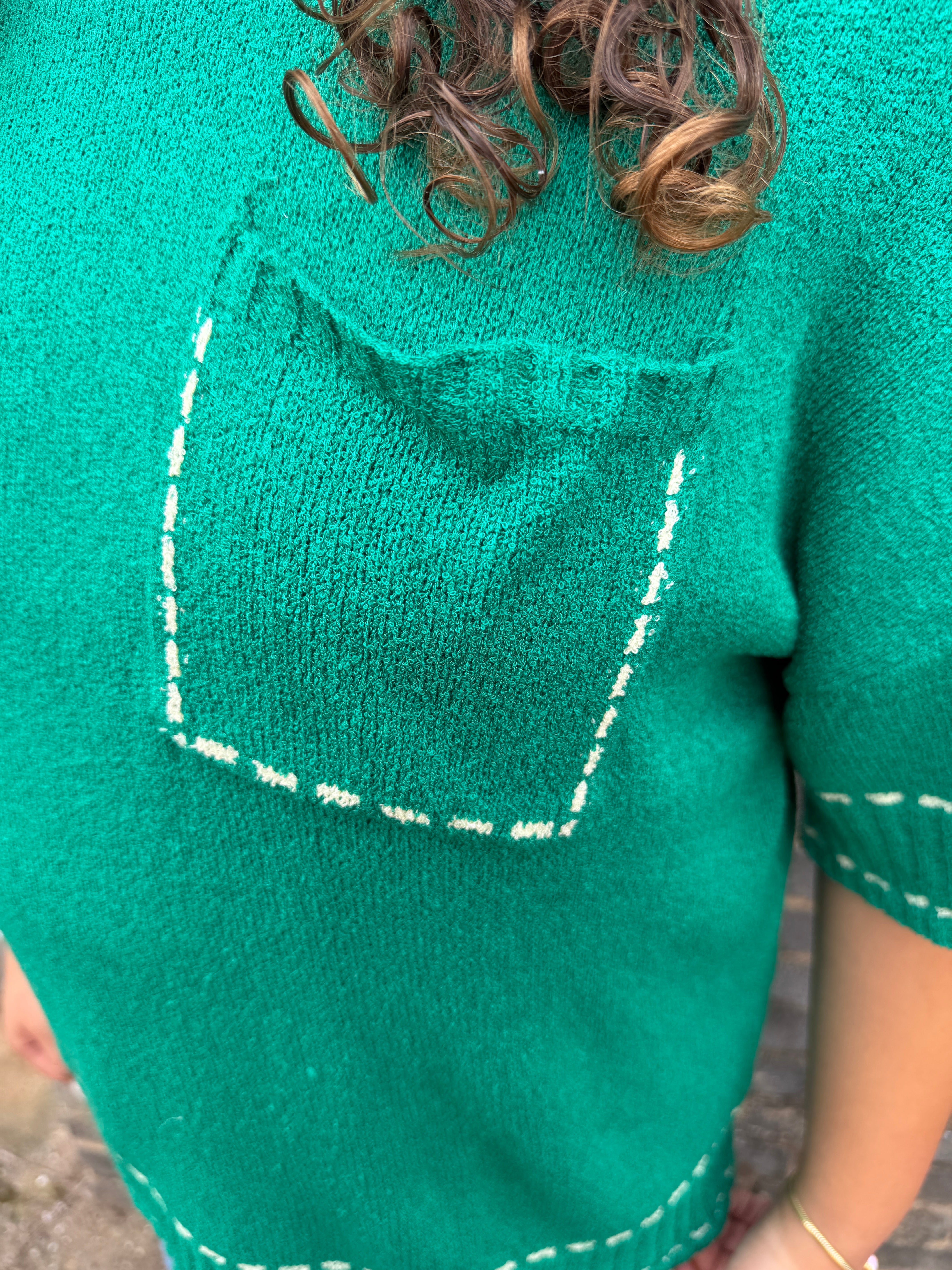 Stitch Detail Blouse