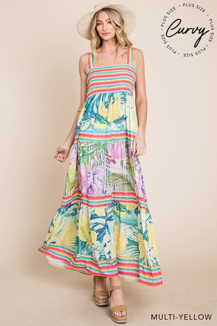 Summer Print Maxi