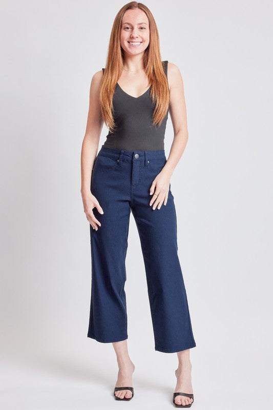 YMI Cropped Wide Leg