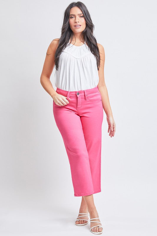 YMI Cropped Wide Leg