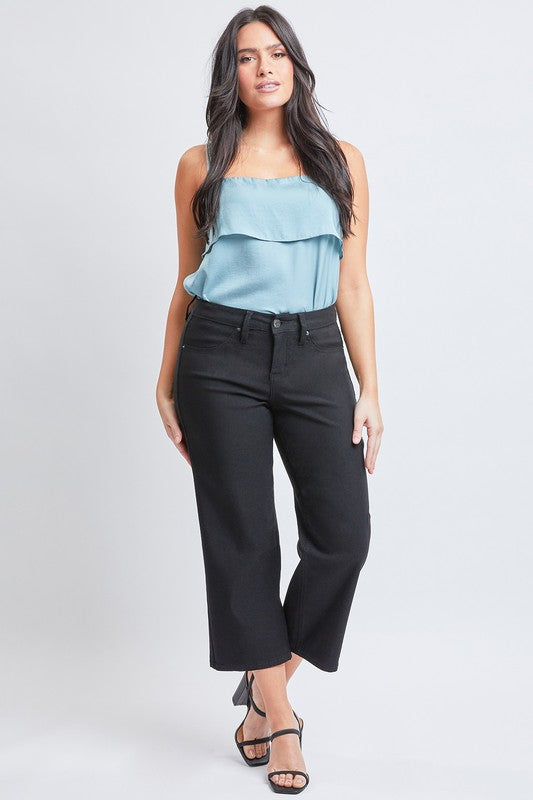 YMI Cropped Wide Leg