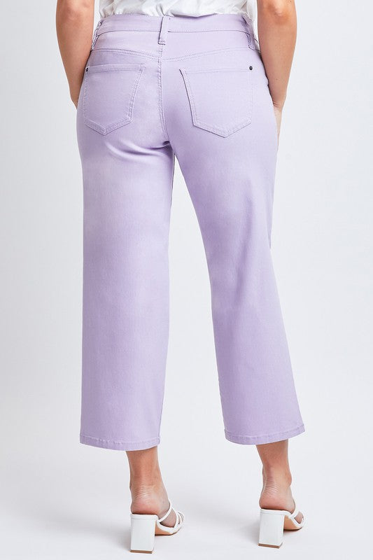 YMI Cropped Wide Leg